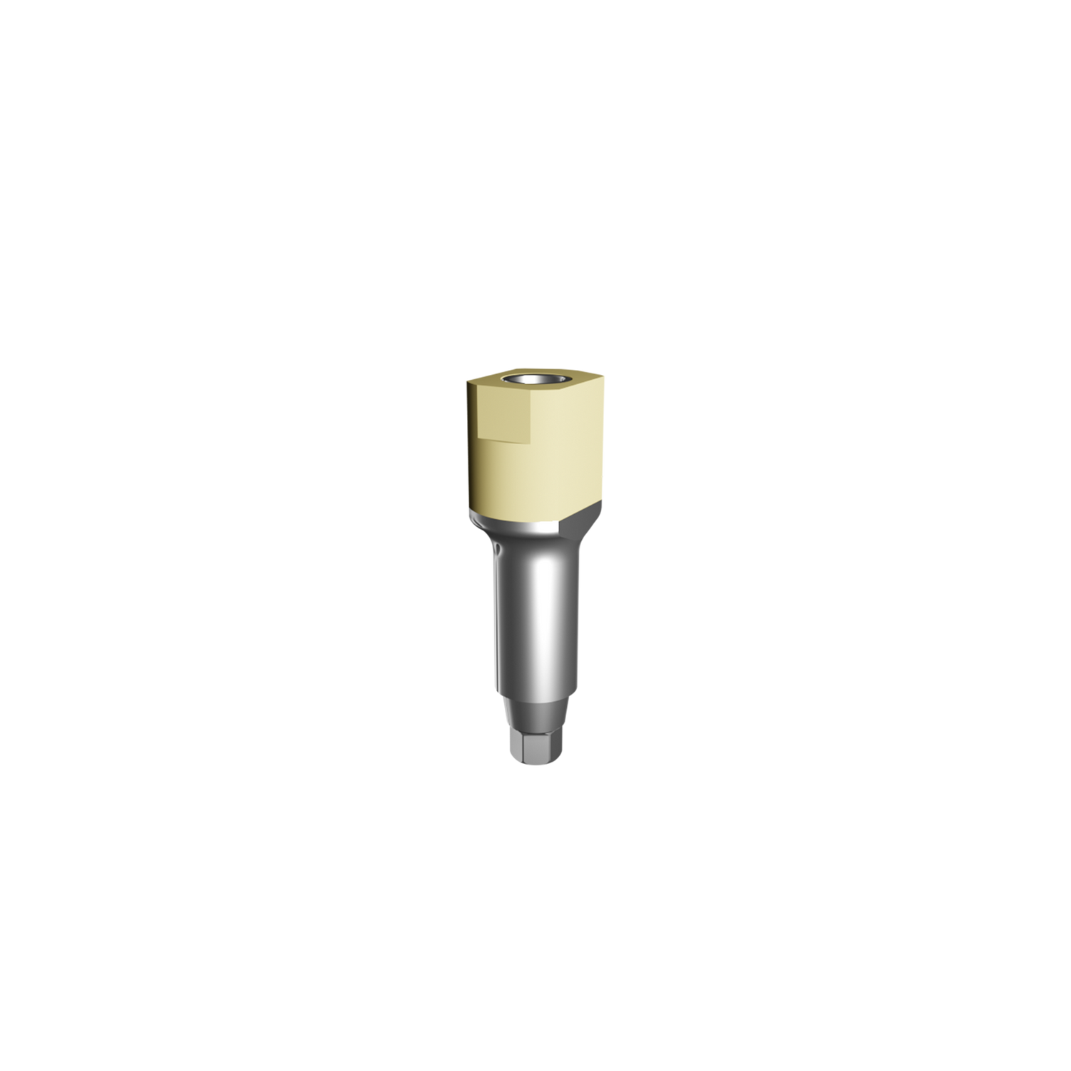 Scanbody. Hybrid titanium/PEEK