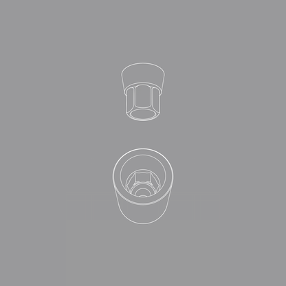 Titanium base, Neodent compatible for single (⌀3.5 Н 2.5 mm).