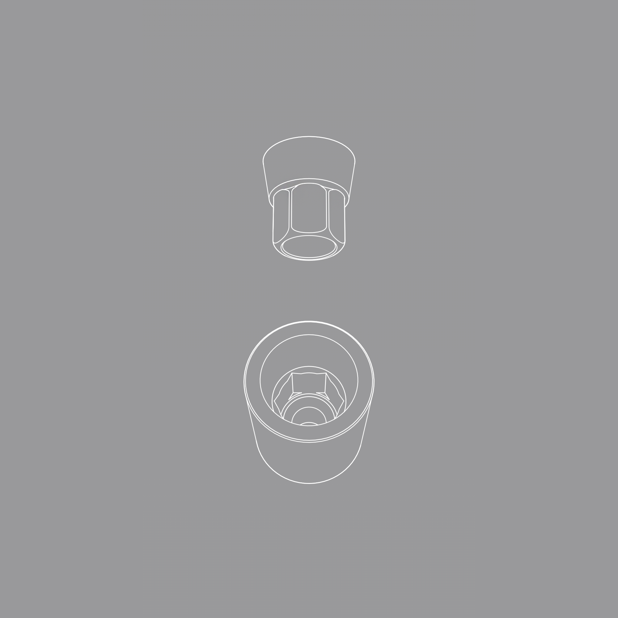 Titanium base, Neodent compatible for single (⌀3.5 Н 3.5 mm).