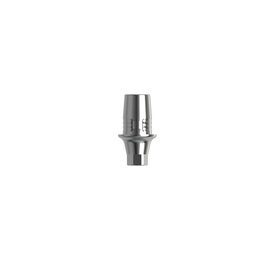 Titanium base, Cerec compatible NP for single.