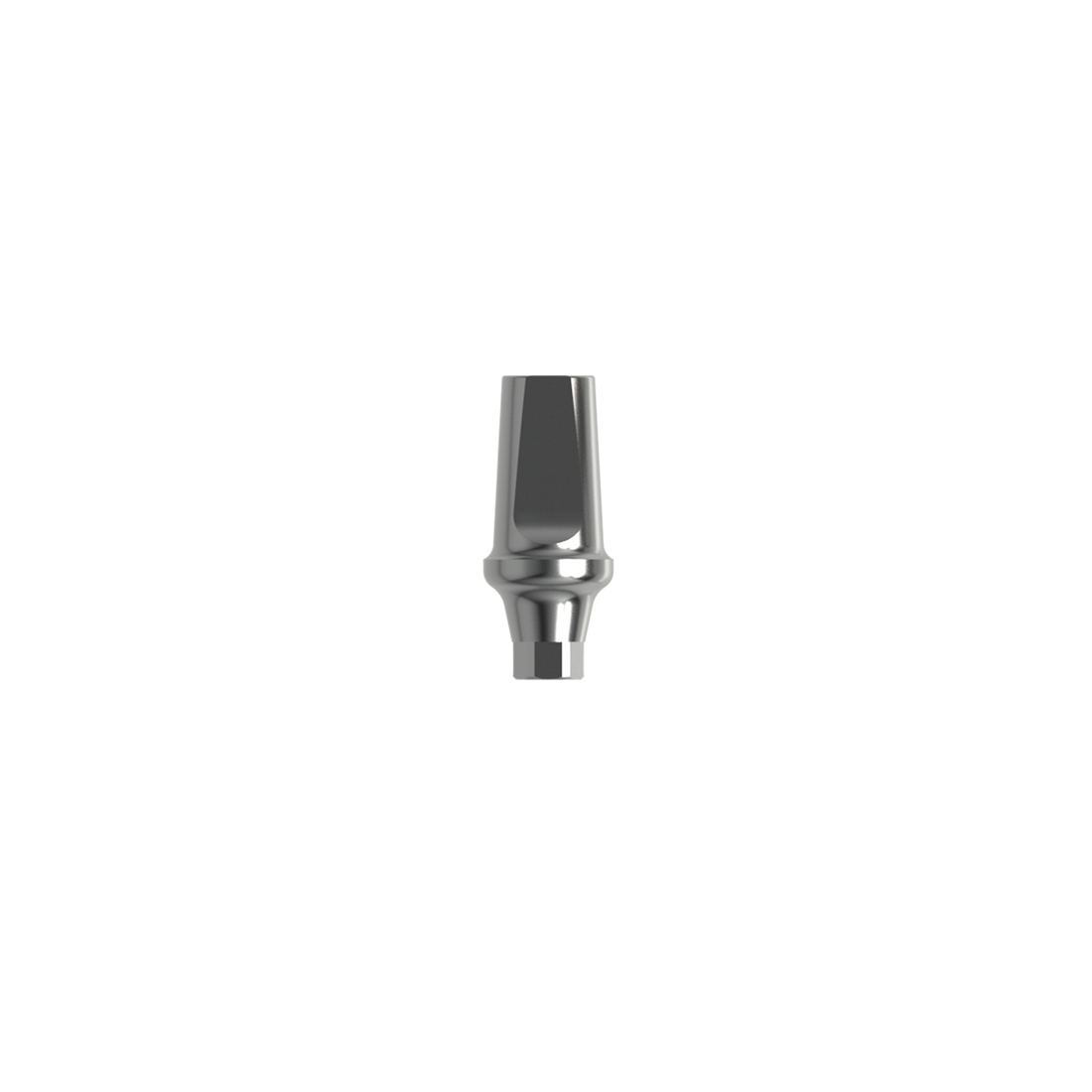 Titanium straight abutment NP (H 2.0 mm).