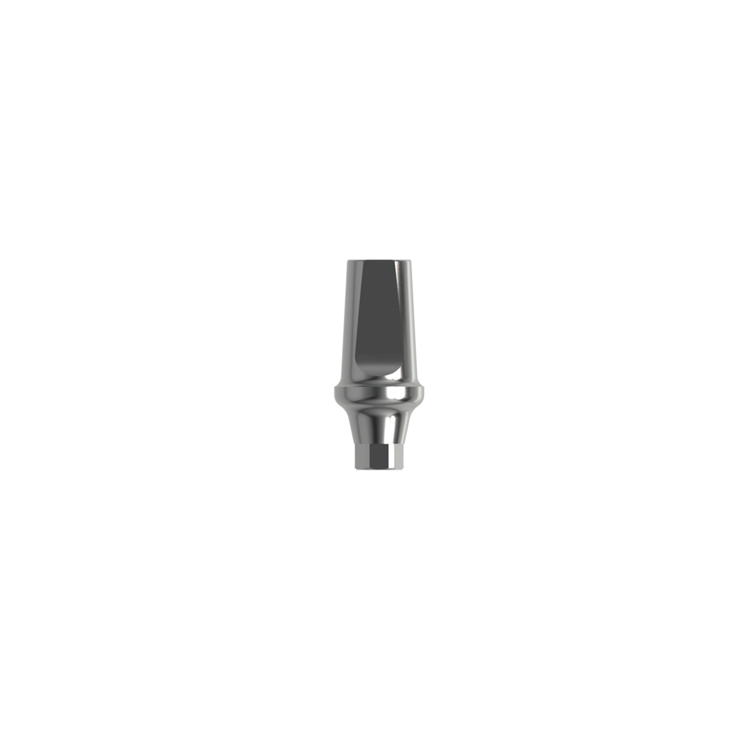 Titanium straight abutment NP (H 2.0 mm).
