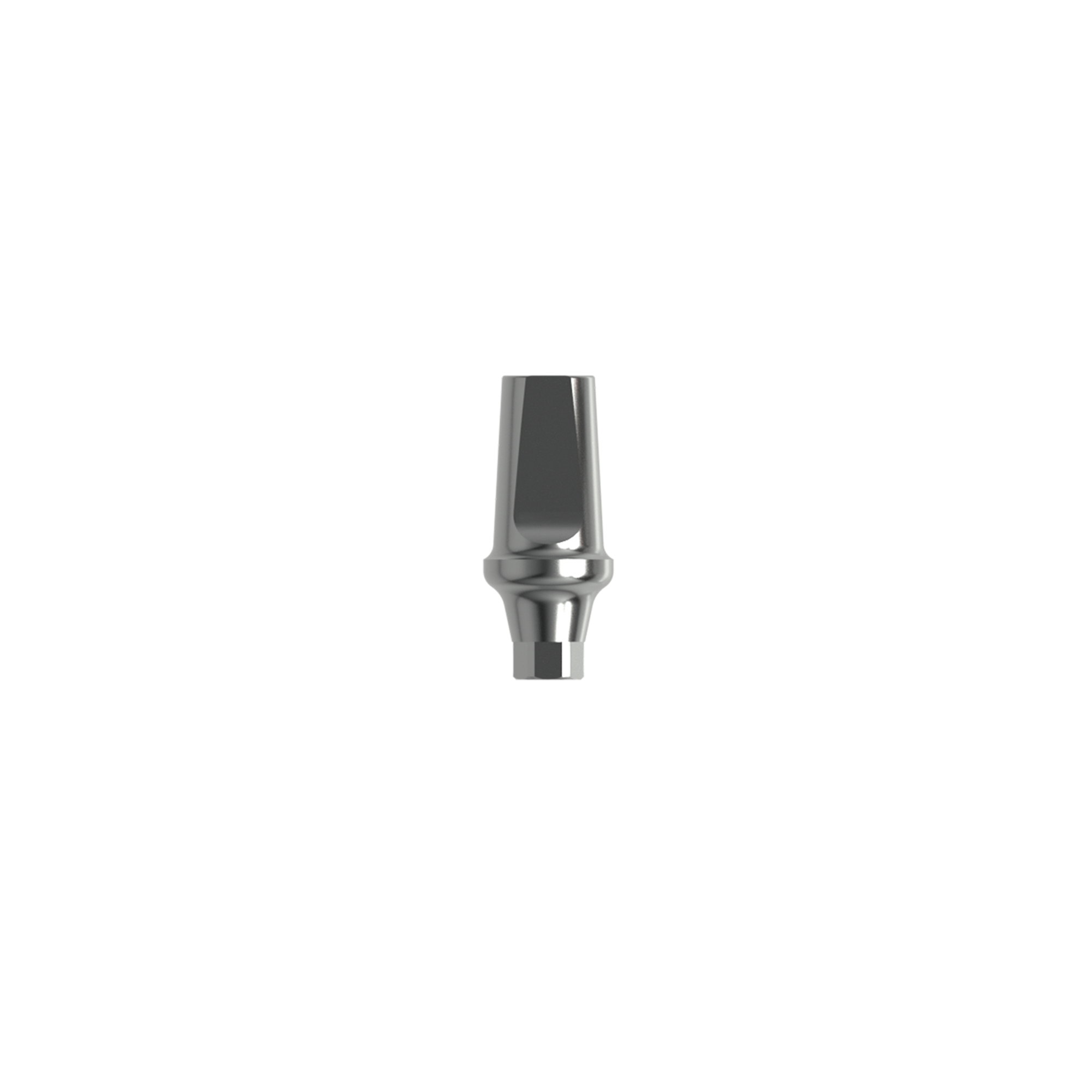Titanium straight abutment NP (H 2.0 mm).