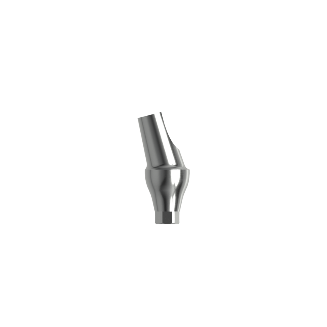 Titanium angled abutment 15°, NP (H 3.0 mm).