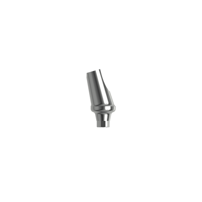 Titanium angled abutment 15°, RP (H 1.0 mm).
