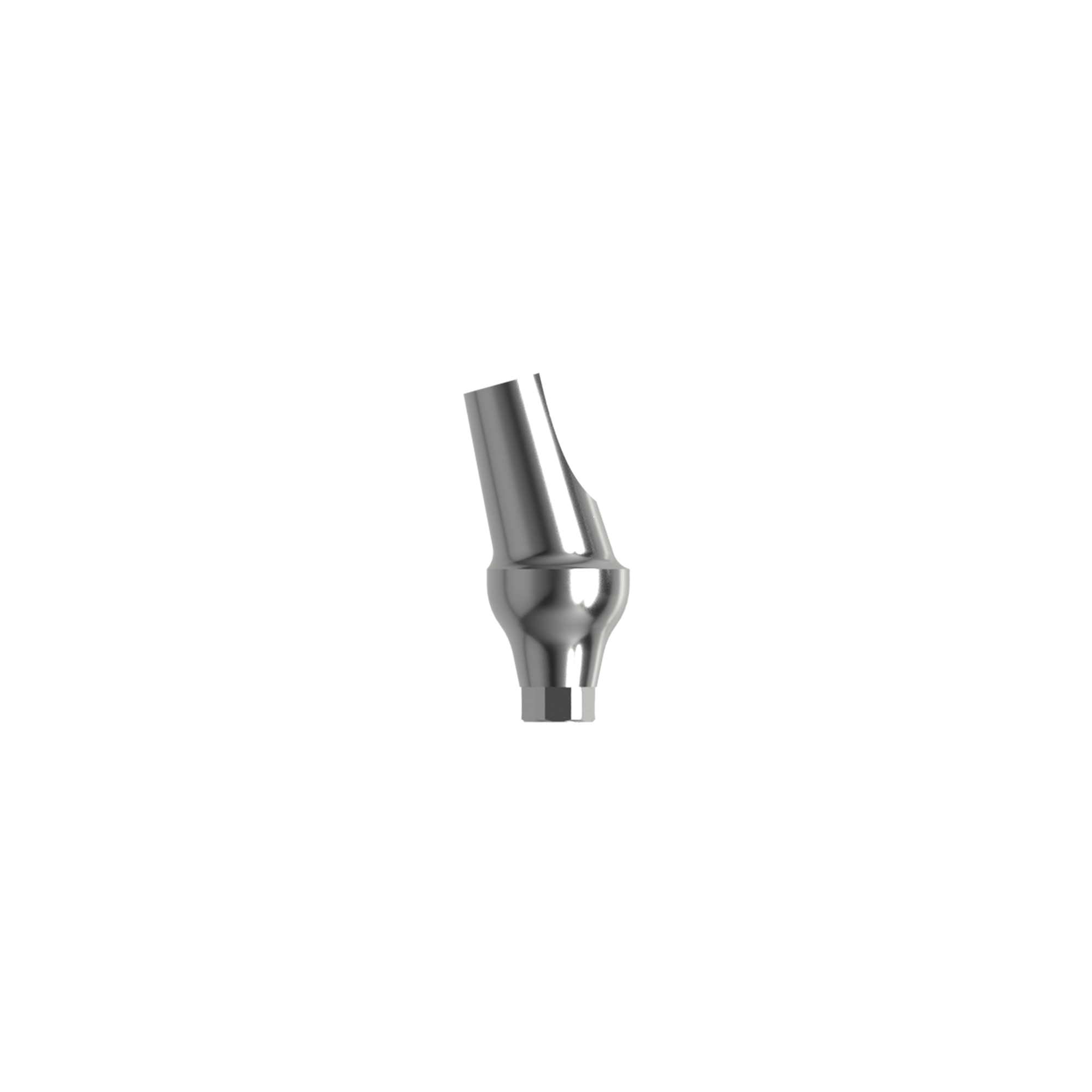 Titanium angled abutment 15°, RP (H 3.0 mm).