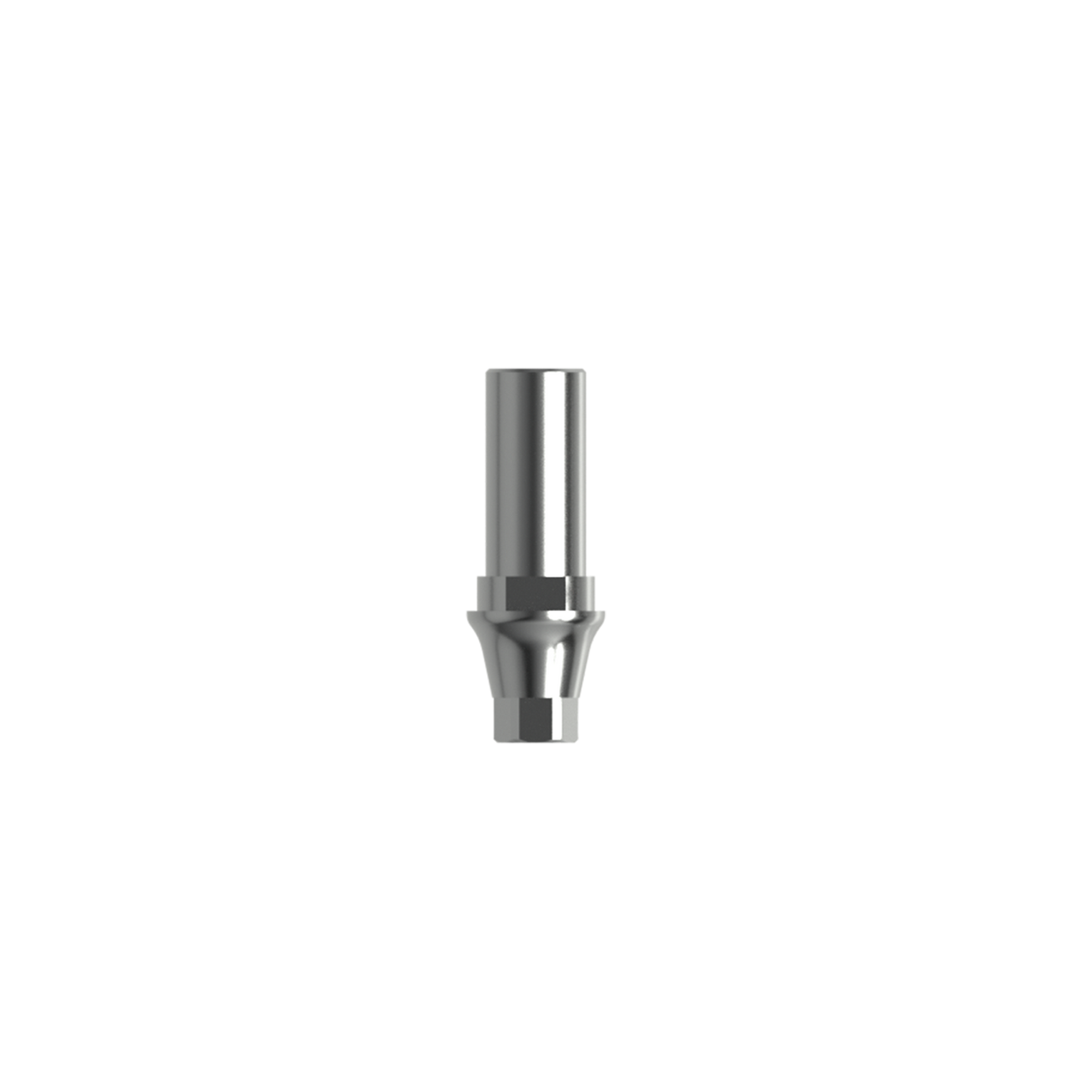 Temporary abutment NP for single  (H 1.5 mm) for CAD/CAM.