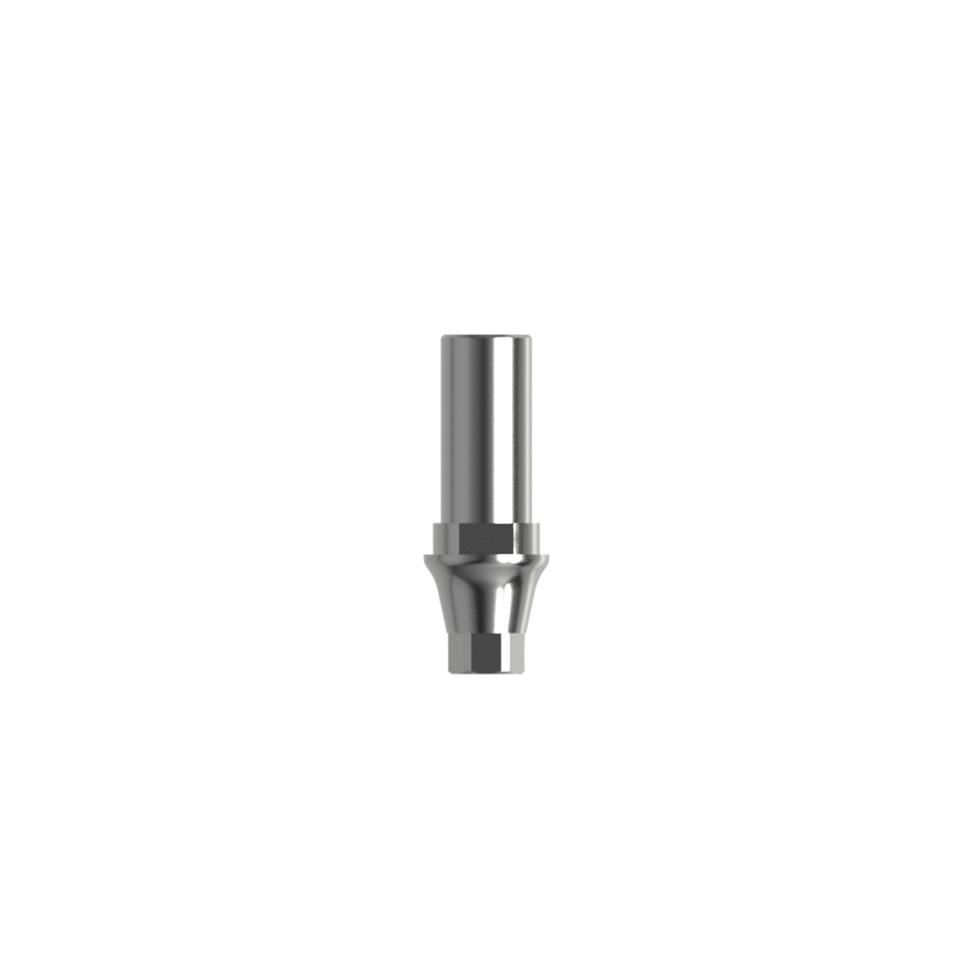 Temporary abutment NP for single  (H 1.5 mm) for CAD/CAM.