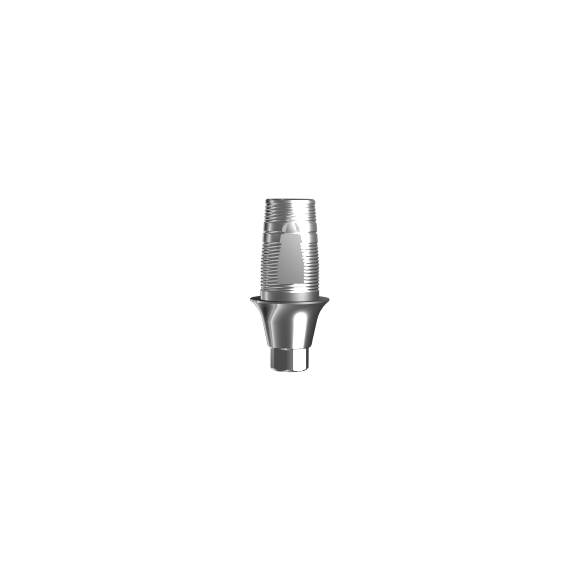 Titanium base, GeoMedi compatible NP (H 2,0 mm) for single.
