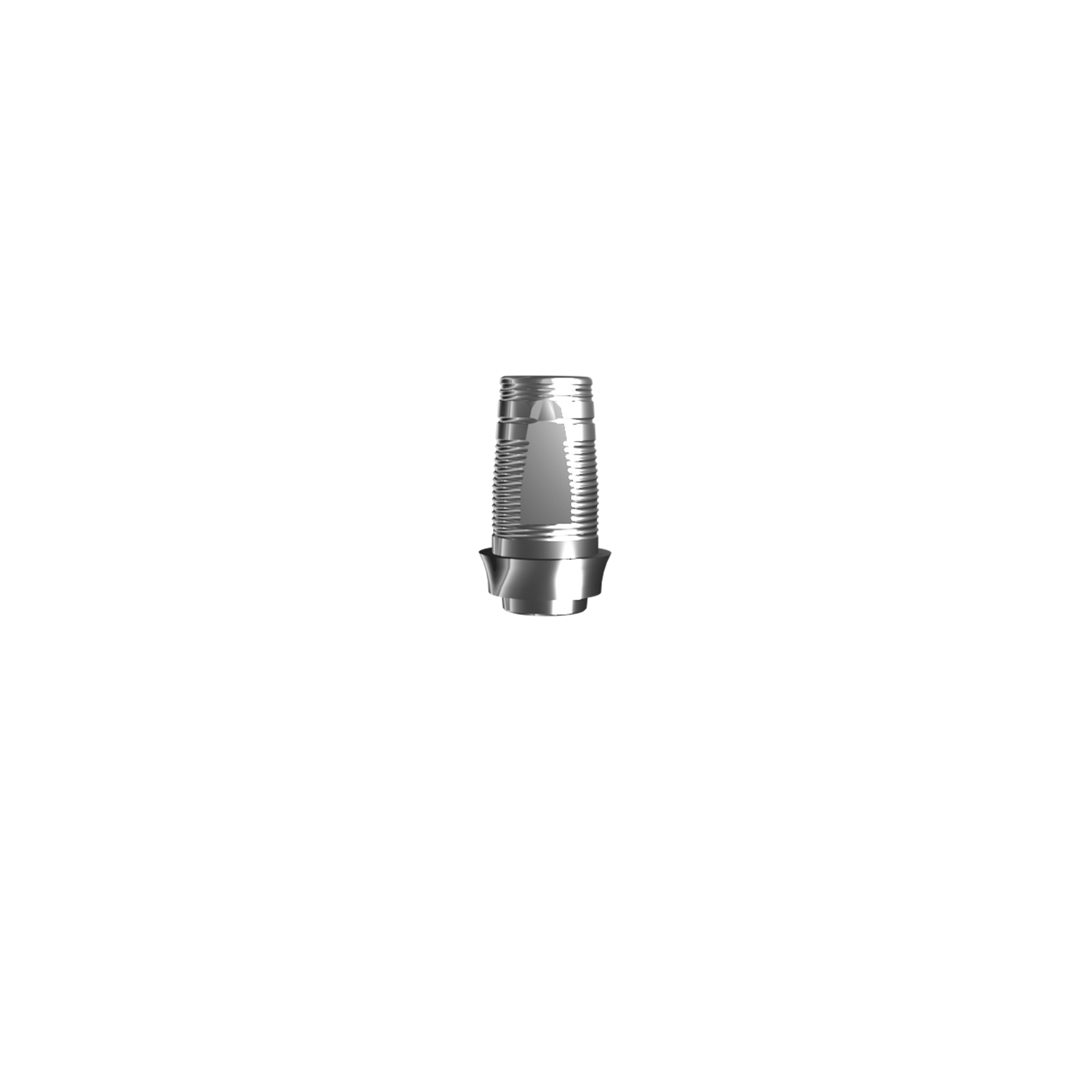Titanium base, GeoMedi compatible NP (H 1,3 mm) for bridge.
