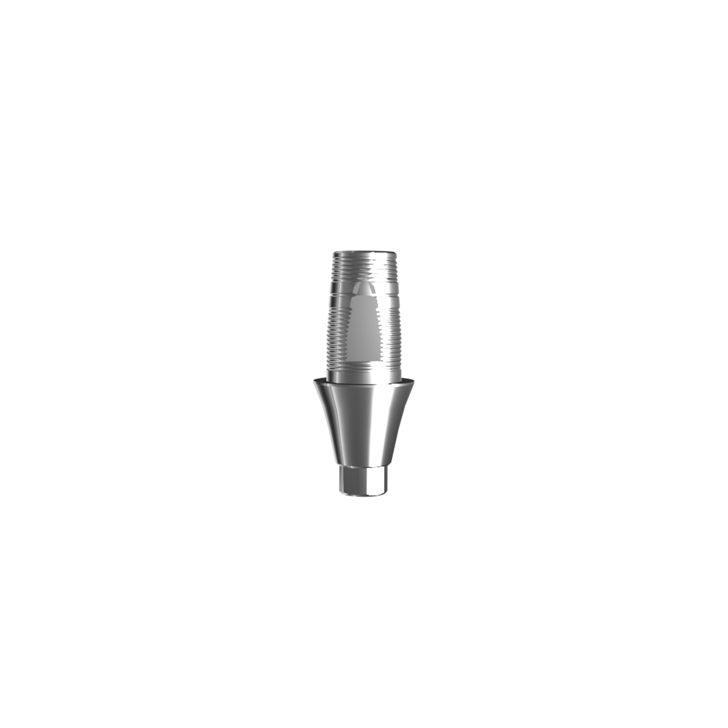 Titanium base, GeoMedi compatible NP (H 3,0 mm) for single.
