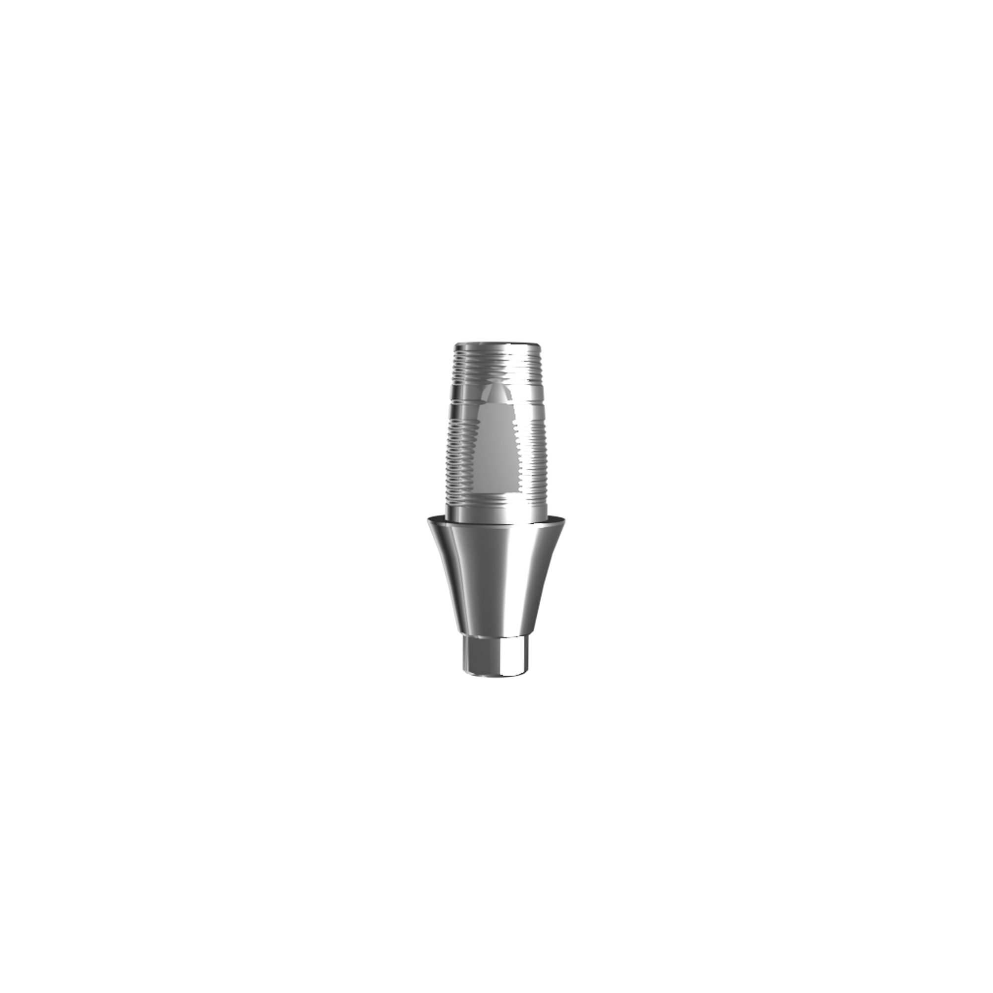 Titanium base, GeoMedi compatible NP (H 3,0 mm) for single.