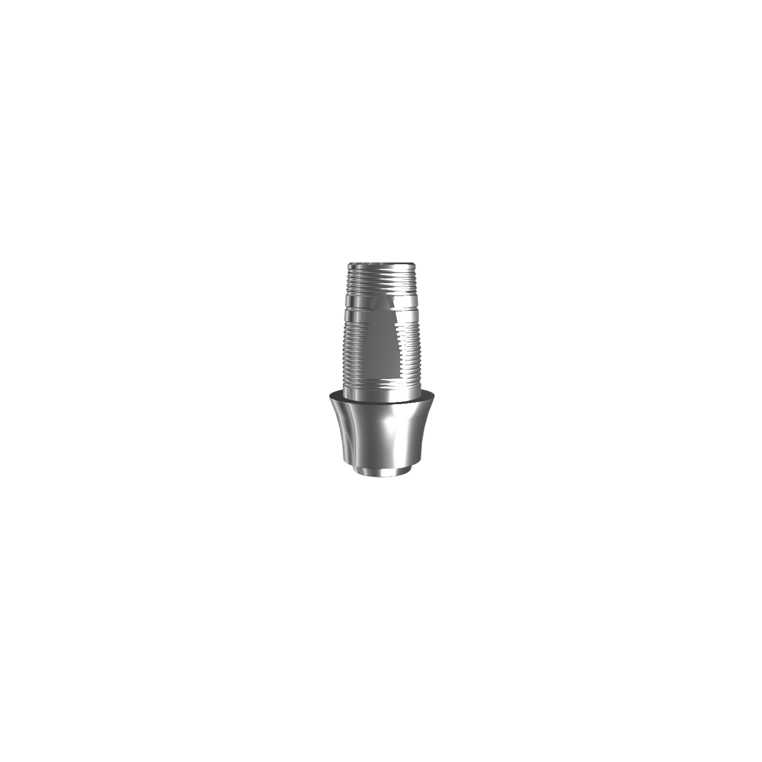 Titanium base, GeoMedi compatible NP (H 3,0 mm) for bridge.
