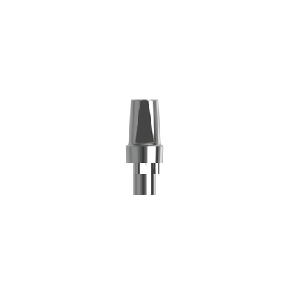Titanium straight abutment, RP (H 1.0 mm).