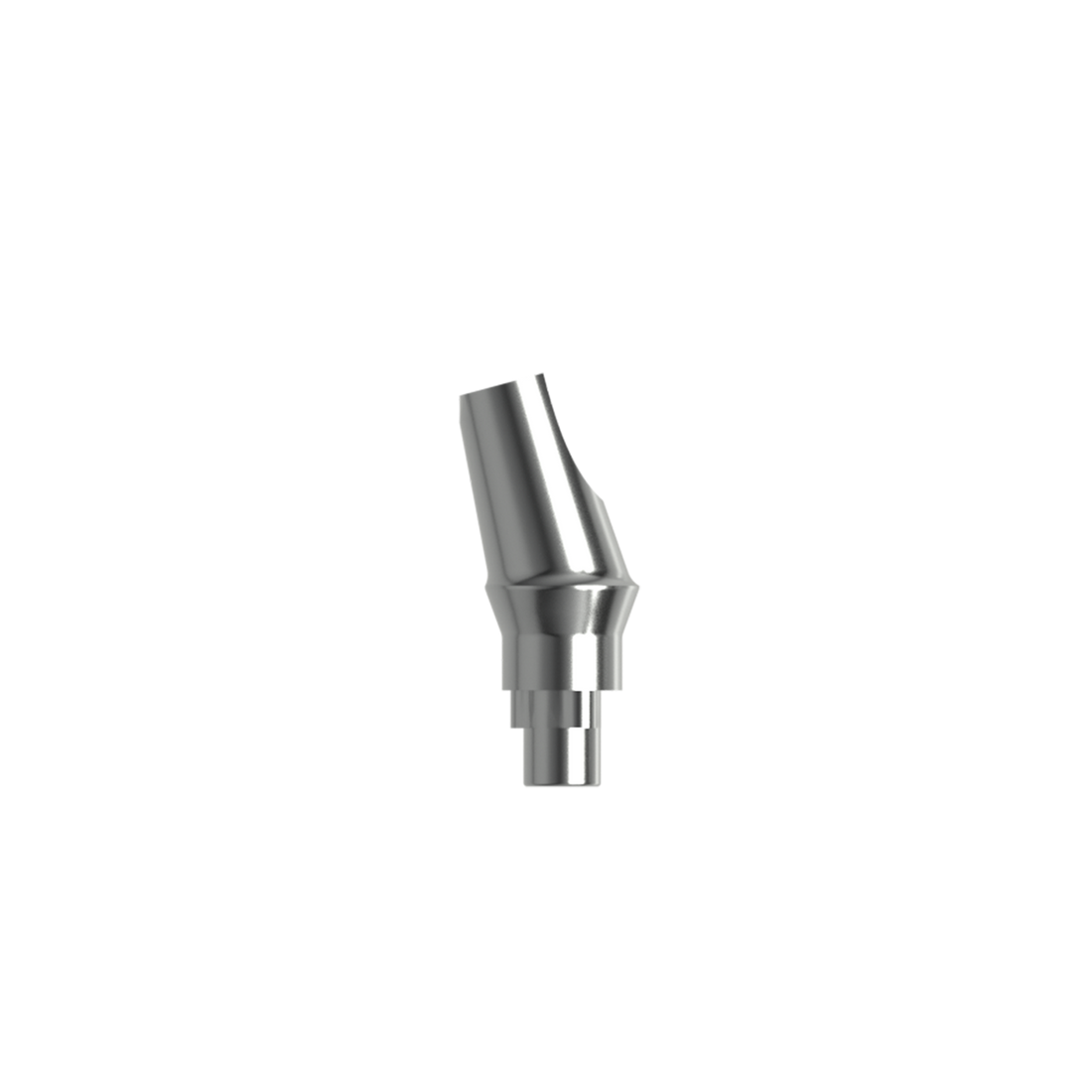 Titanium angled abutment, NP/ 15°(H 3.0 mm).