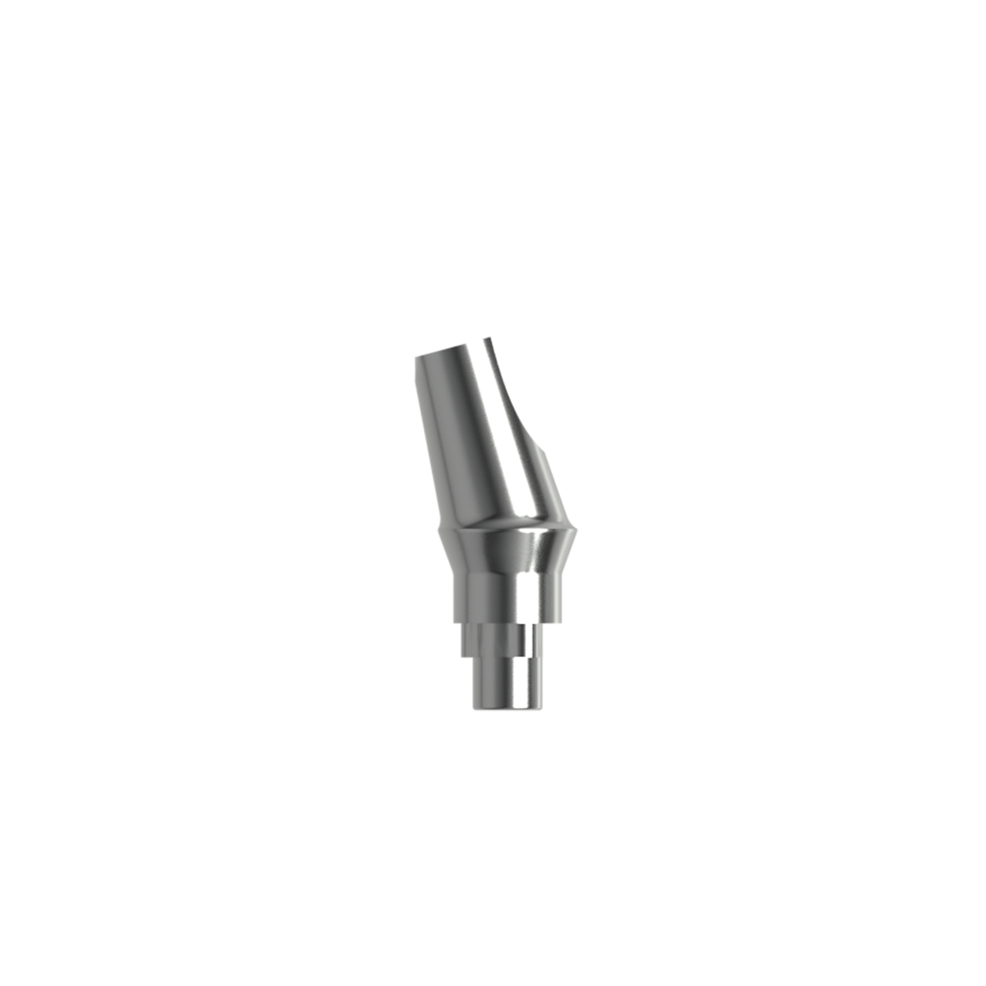 Titanium angled abutment, NP/ 15°(H 3.0 mm).