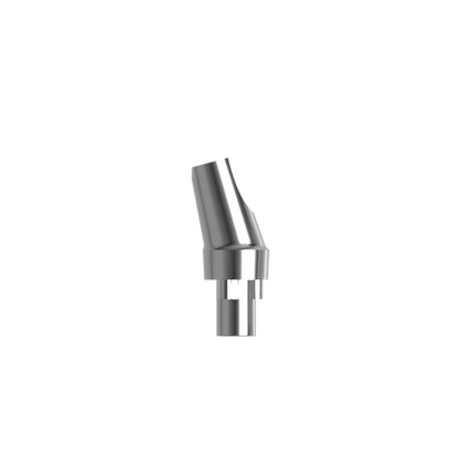 Titanium angled abutment, RP/ 15° (H 1.0 mm).