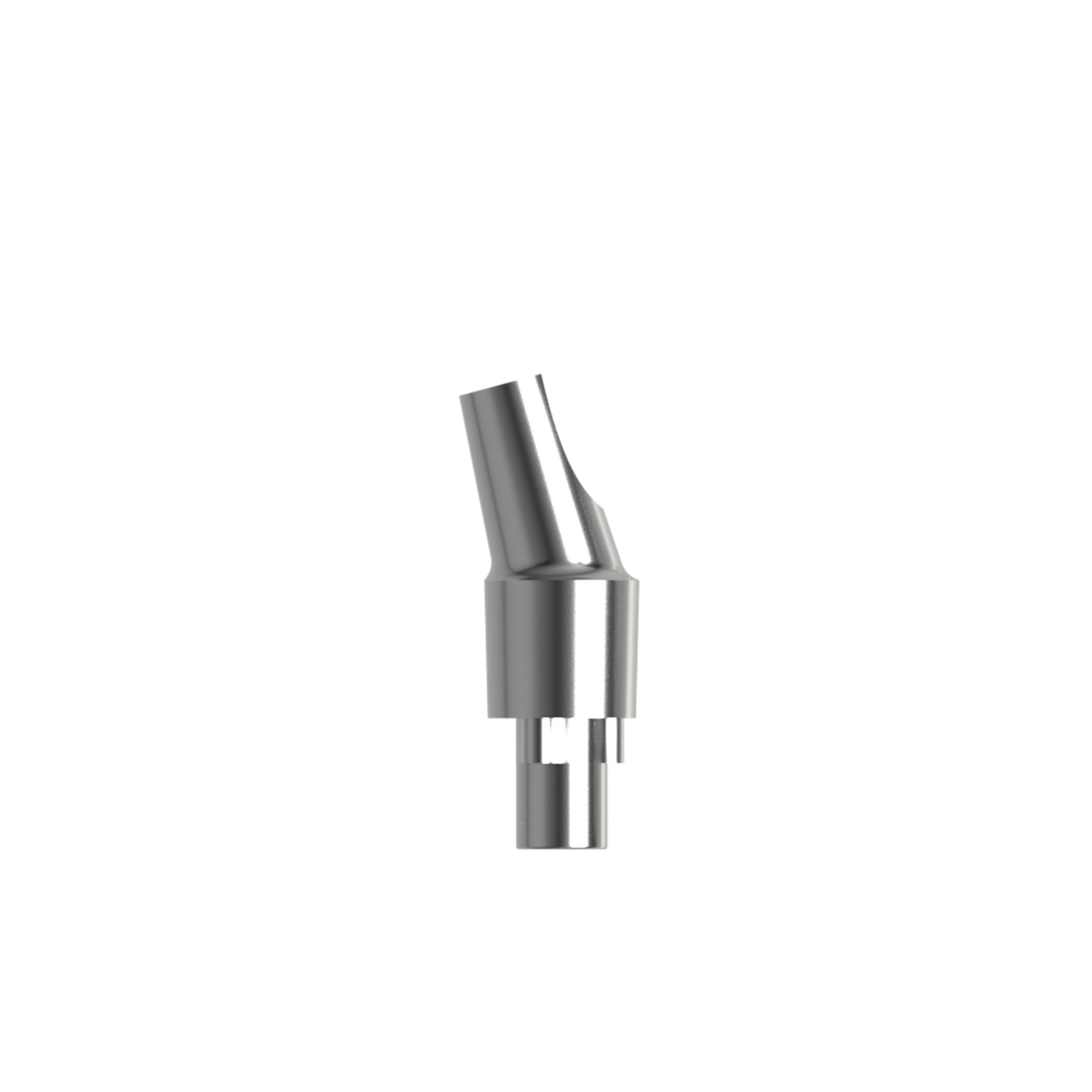 Titanium angled abutment, RP/ 15°(H 3.0 mm).