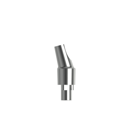 Titanium angled abutment, RP/ 15°(H 3.0 mm).