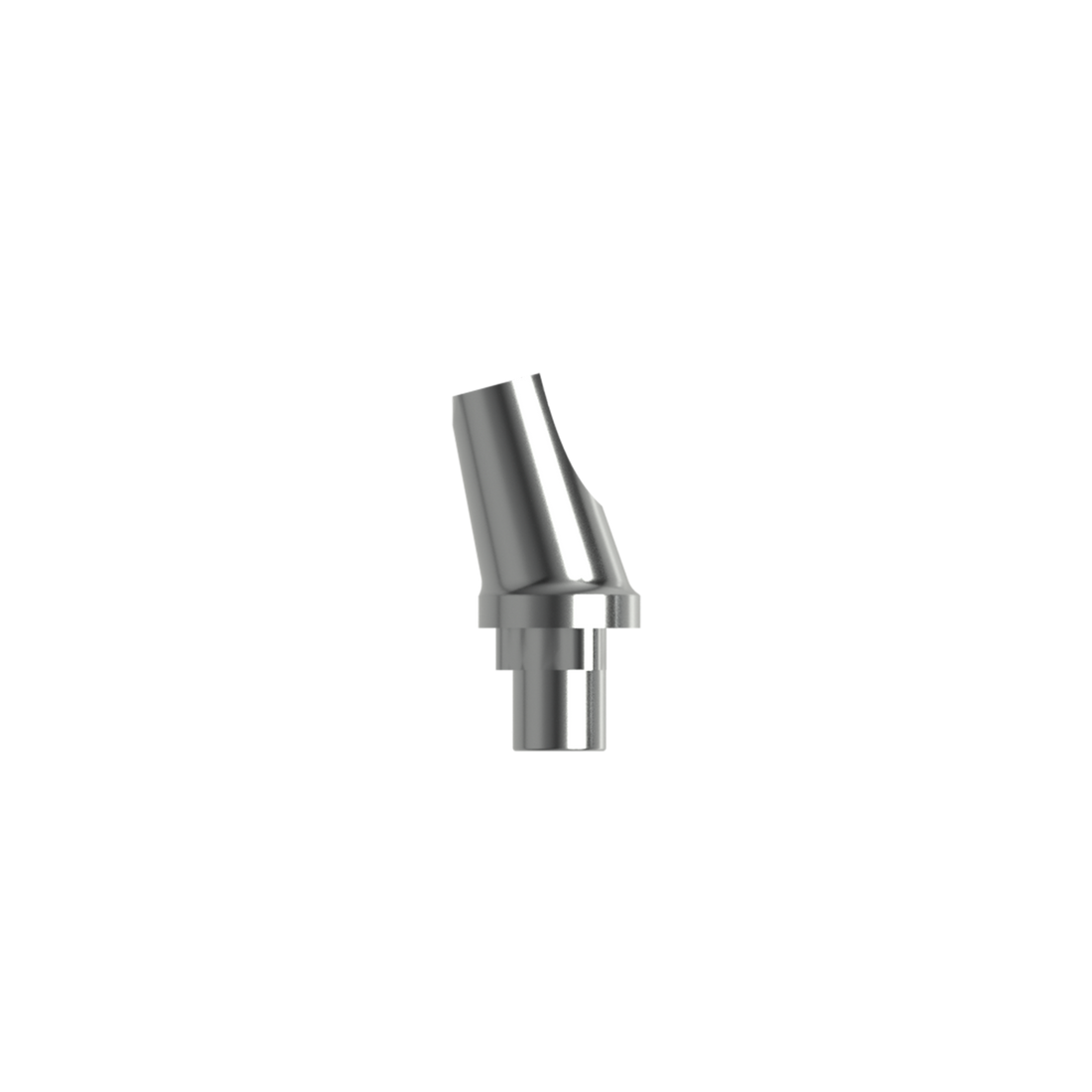 Titanium angled abutment, WP/ 15° (H 1.0 mm).