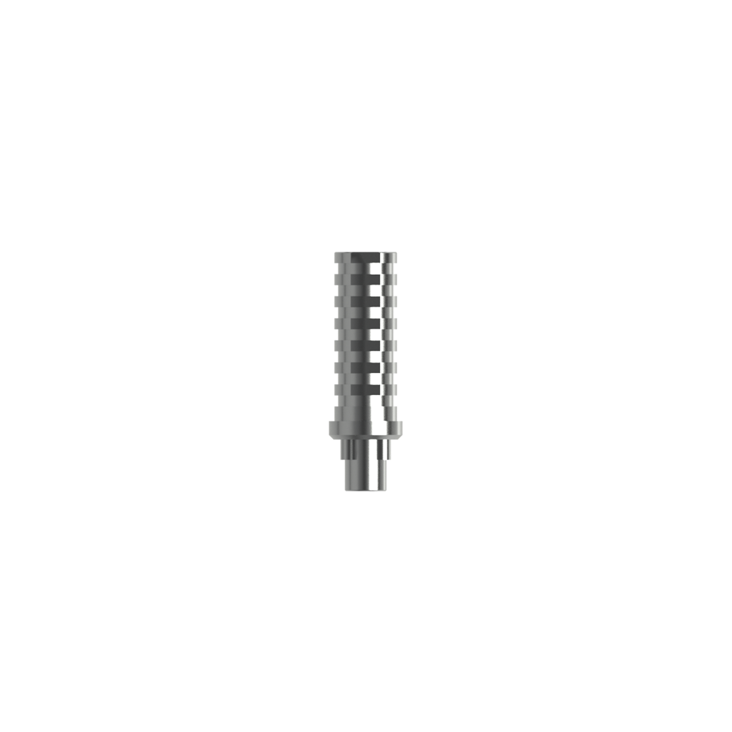 Temporary abutment, NP (H 1,0 mm) for single.