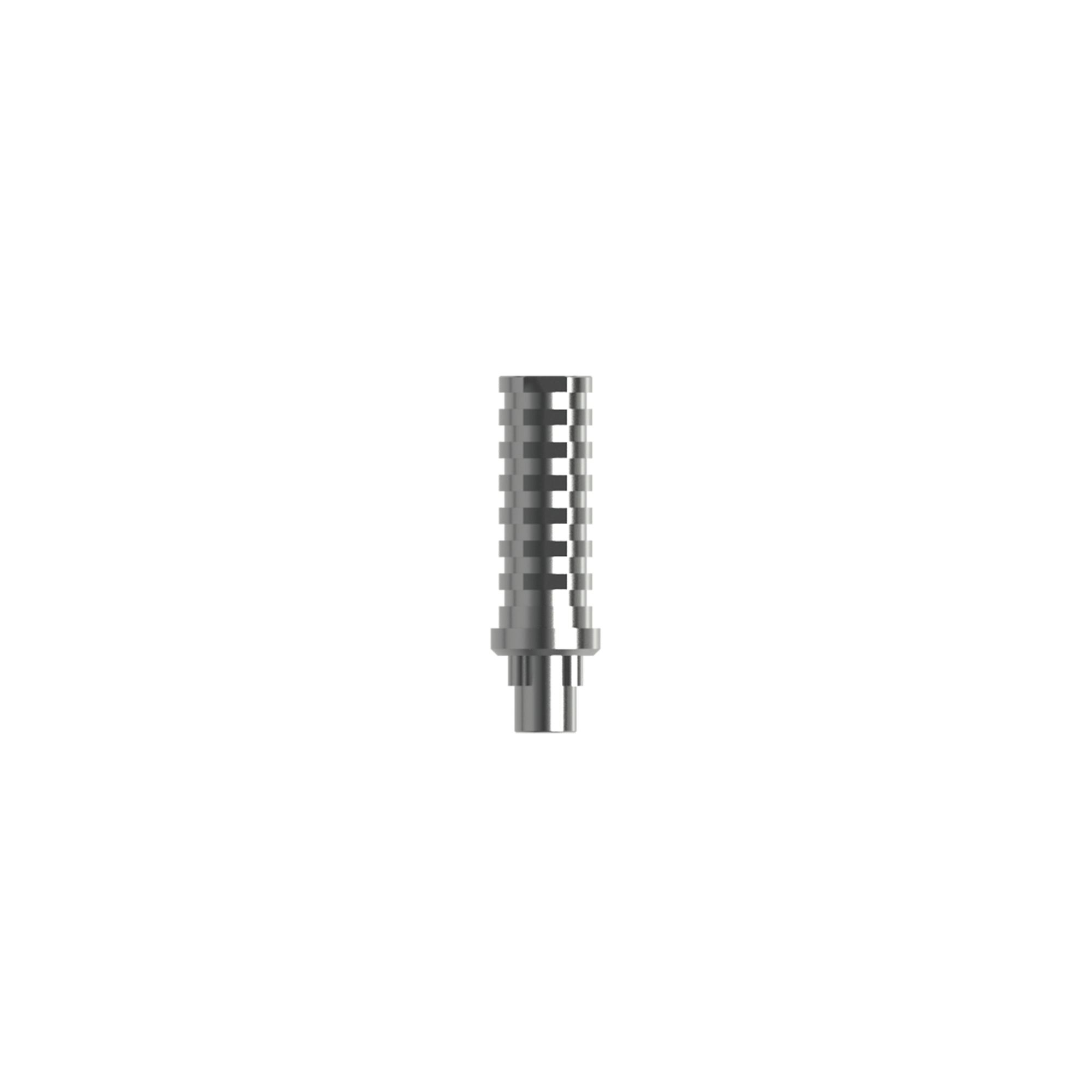 Temporary abutment, NP (H 1,0 mm) for single.