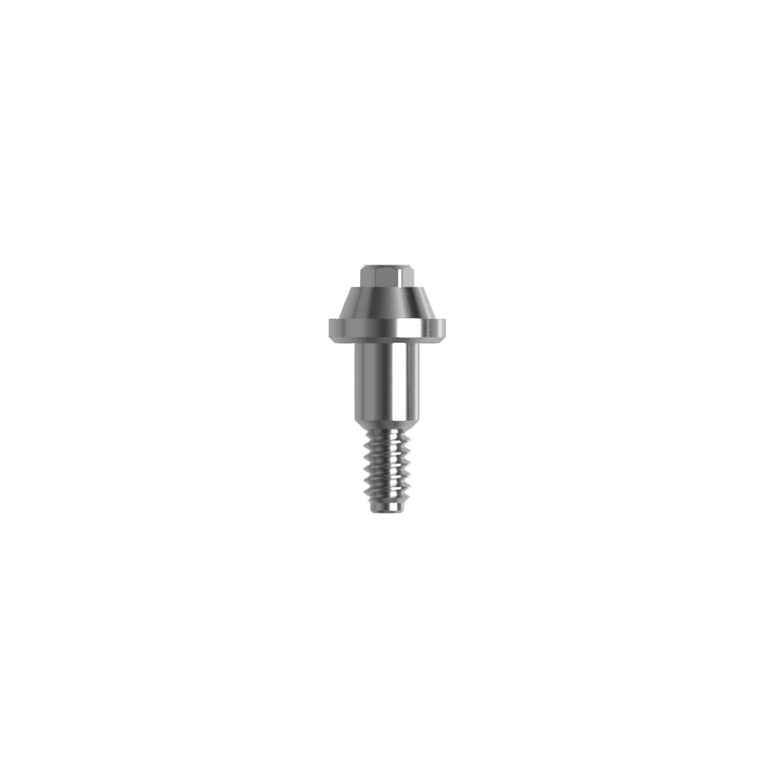 Multi-unit straight abutment, RP (H 1.0 mm).