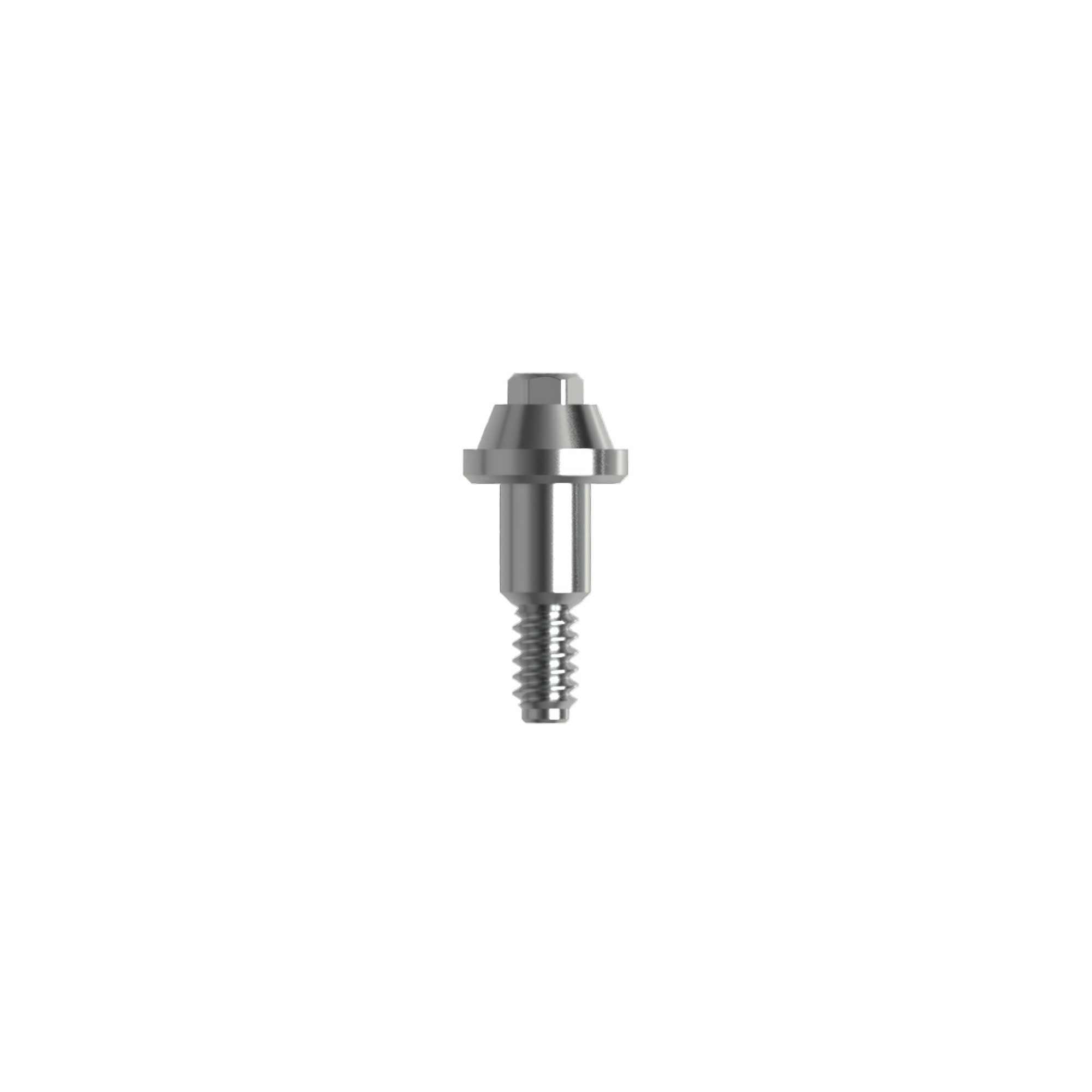 Multi-unit straight abutment, RP (H 1.0 mm).