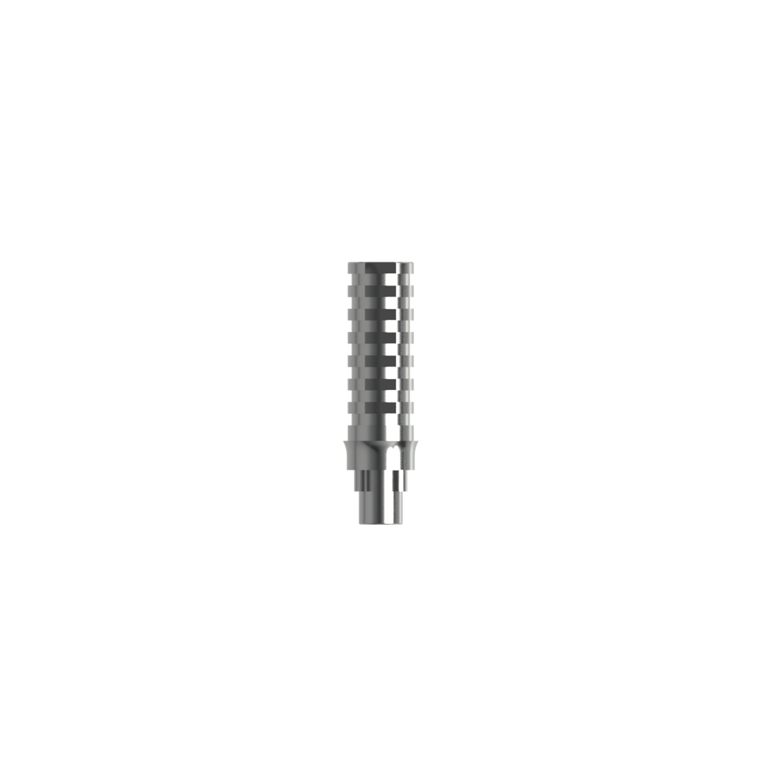 Temporary abutment, NP (H 1,5 mm) for single.
