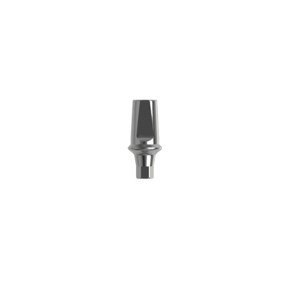 Titanium straight abutment Mini (H 1.0 mm).