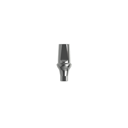 Titanium straight abutment Mini (H 2.0 mm).