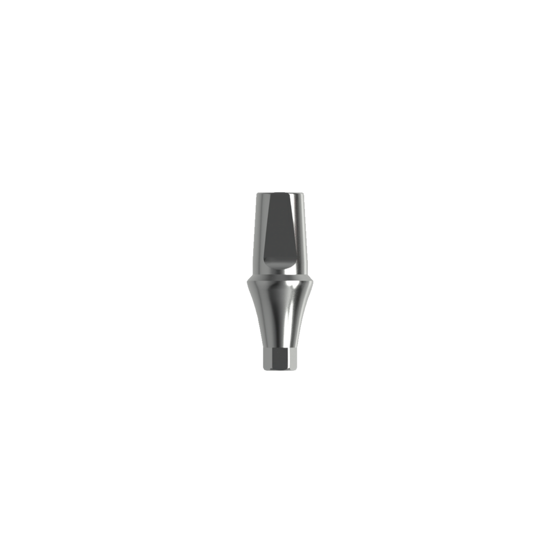 Titanium straight abutment Mini (H 3.0 mm).