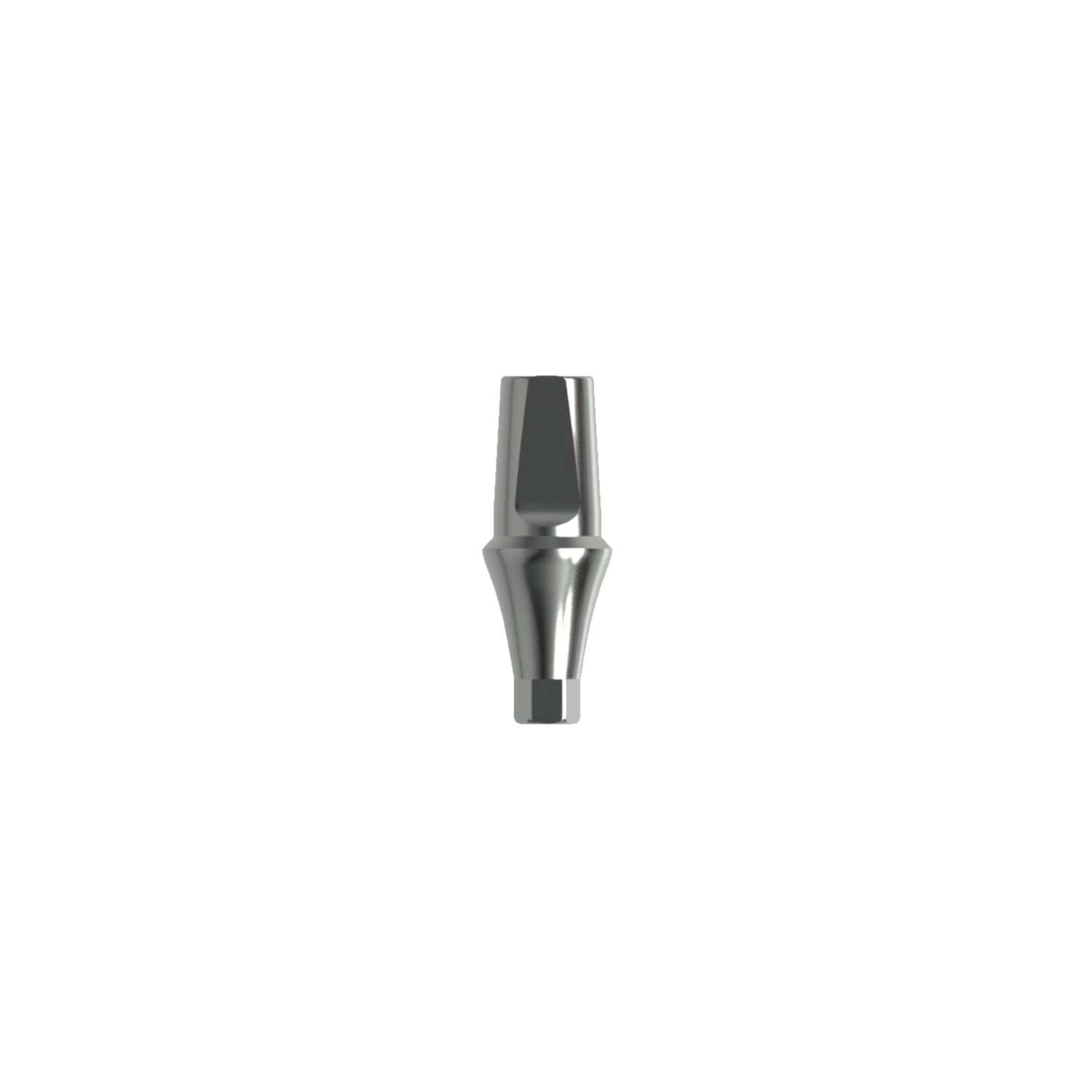 Titanium straight abutment Mini (H 3.0 mm).