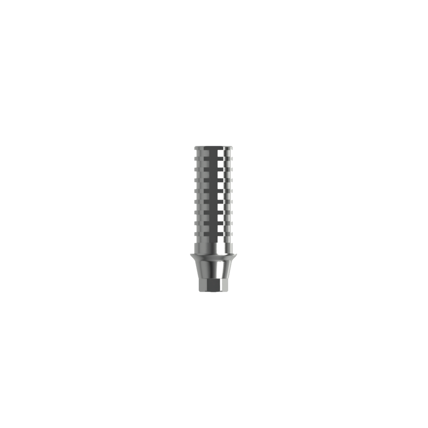 Temporary abutment Regular (H 1,0 mm) for single.
