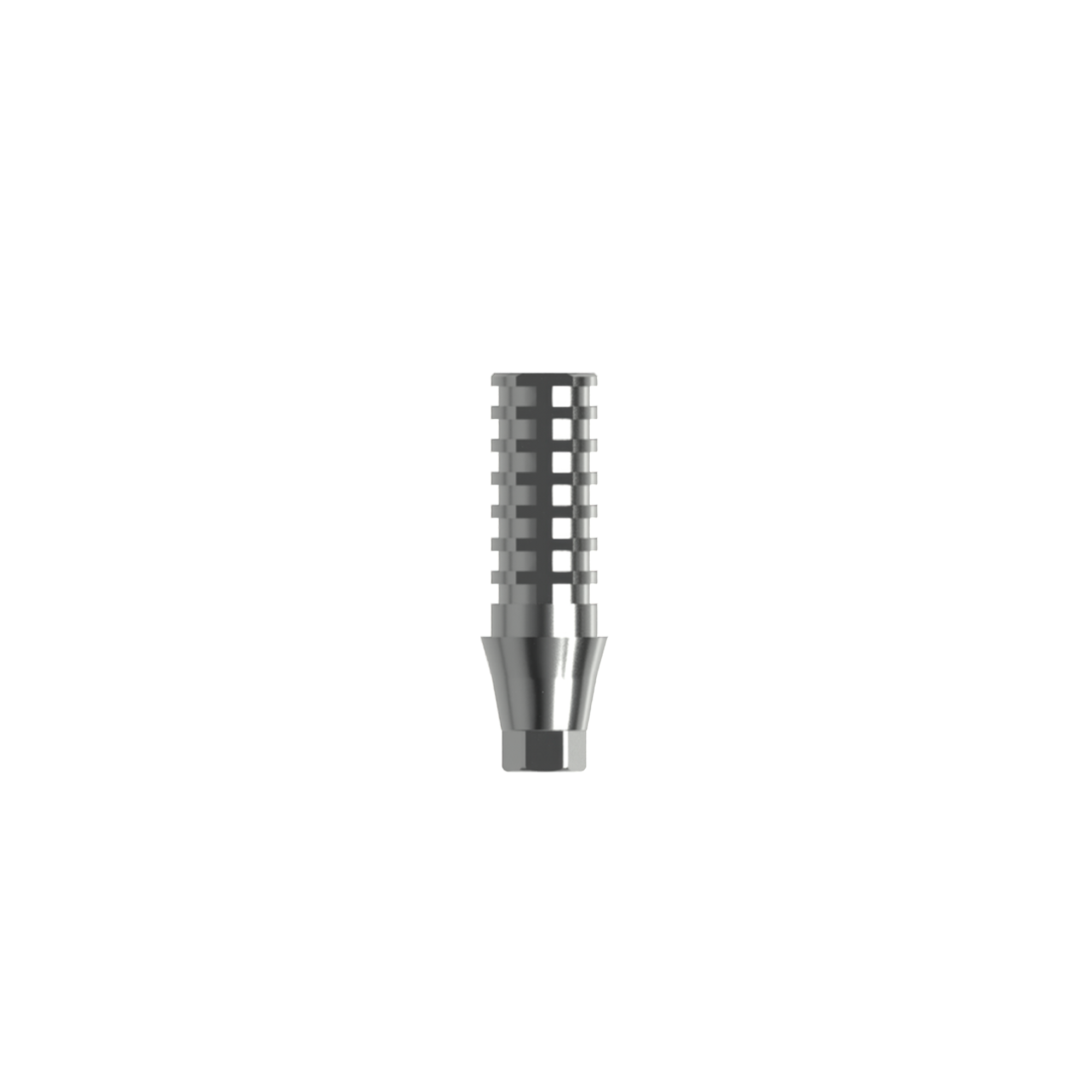 Temporary abutment Regular (H 1,5 mm) for single.