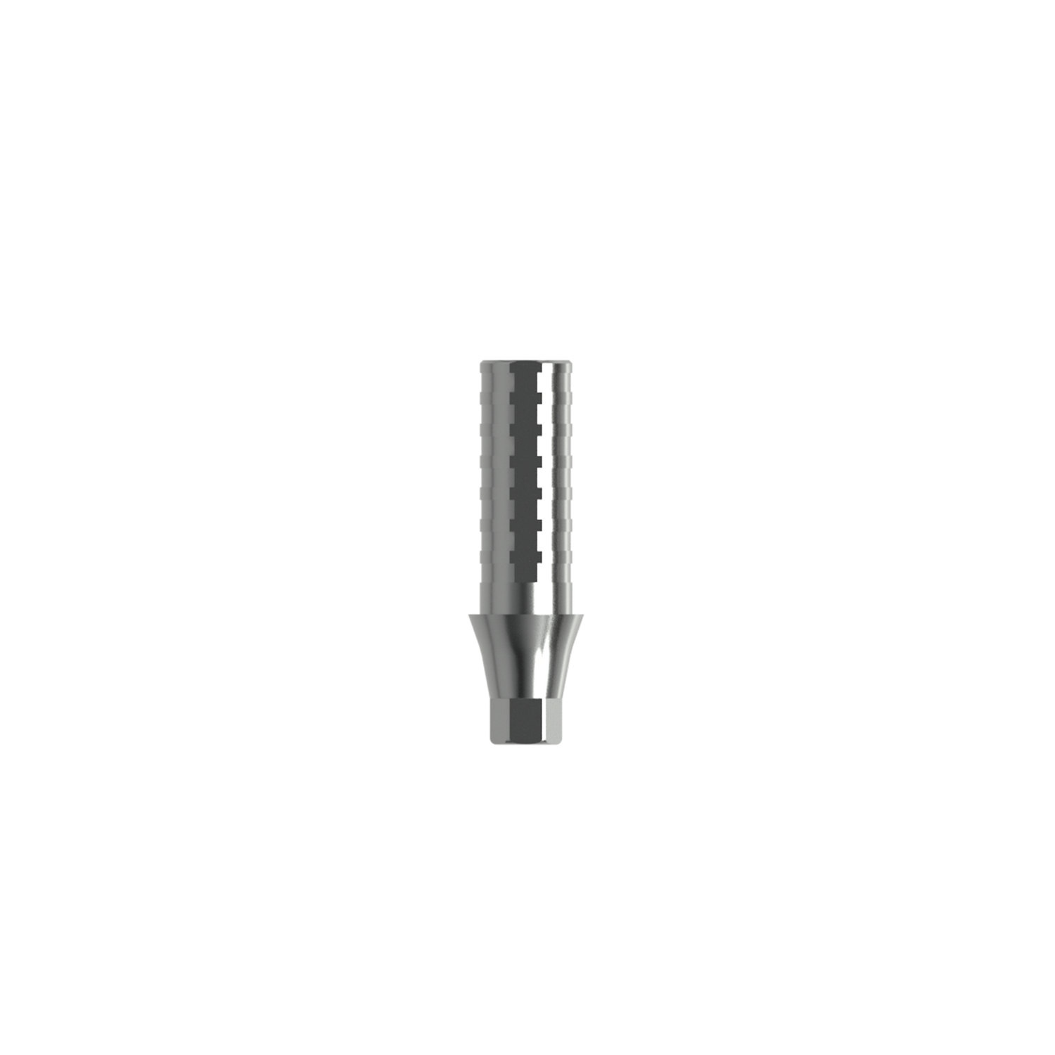 Temporary abutment Mini (H 1,5 mm) for single.