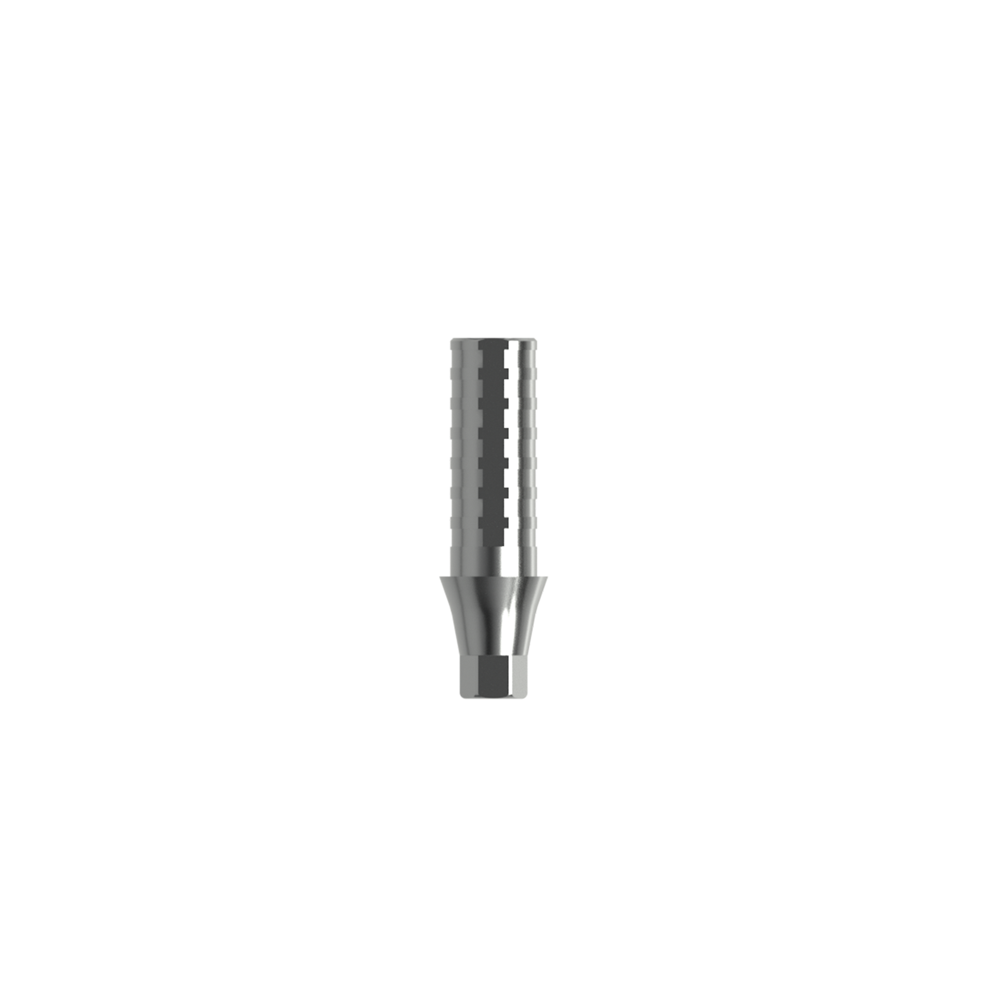 Temporary abutment Mini (H 1,5 mm) for single.