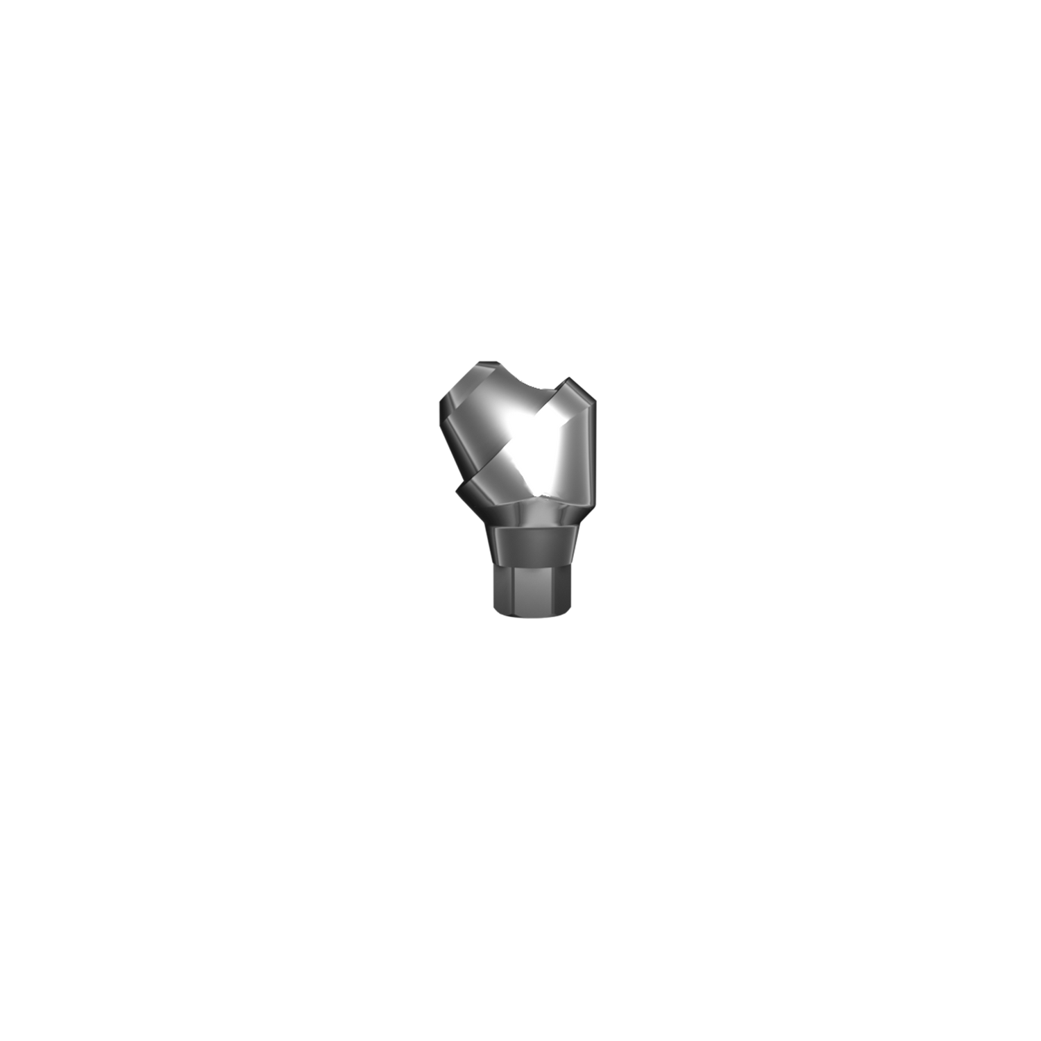 Multi-unit angled abutment Mini, 45° (H 4,5 mm).