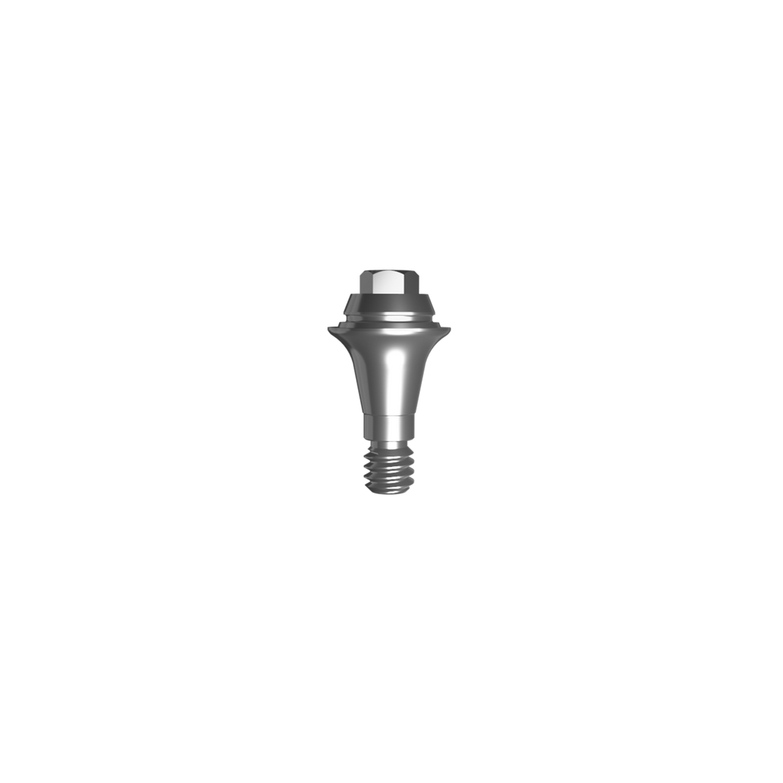 Multi-unit straight abutment Mini (H 1,5 mm).