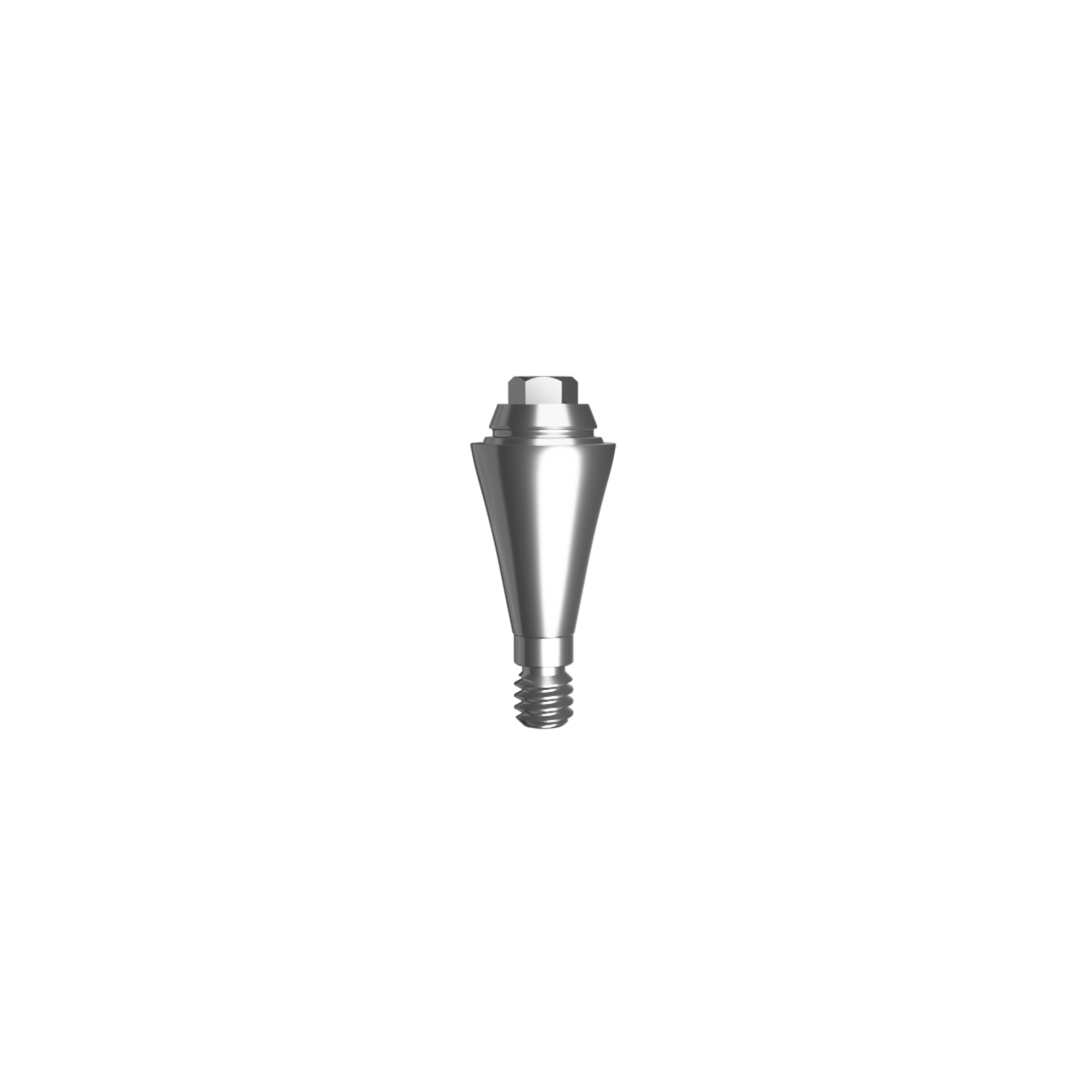 Multi-unit straight abutment Mini (H 4,5 mm).