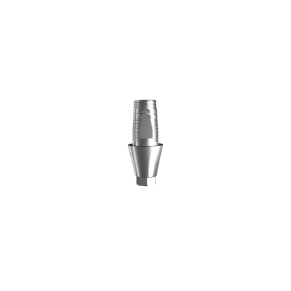 Titanium base, GeoMedi compatible, Regular (H 3,0 mm) for single.