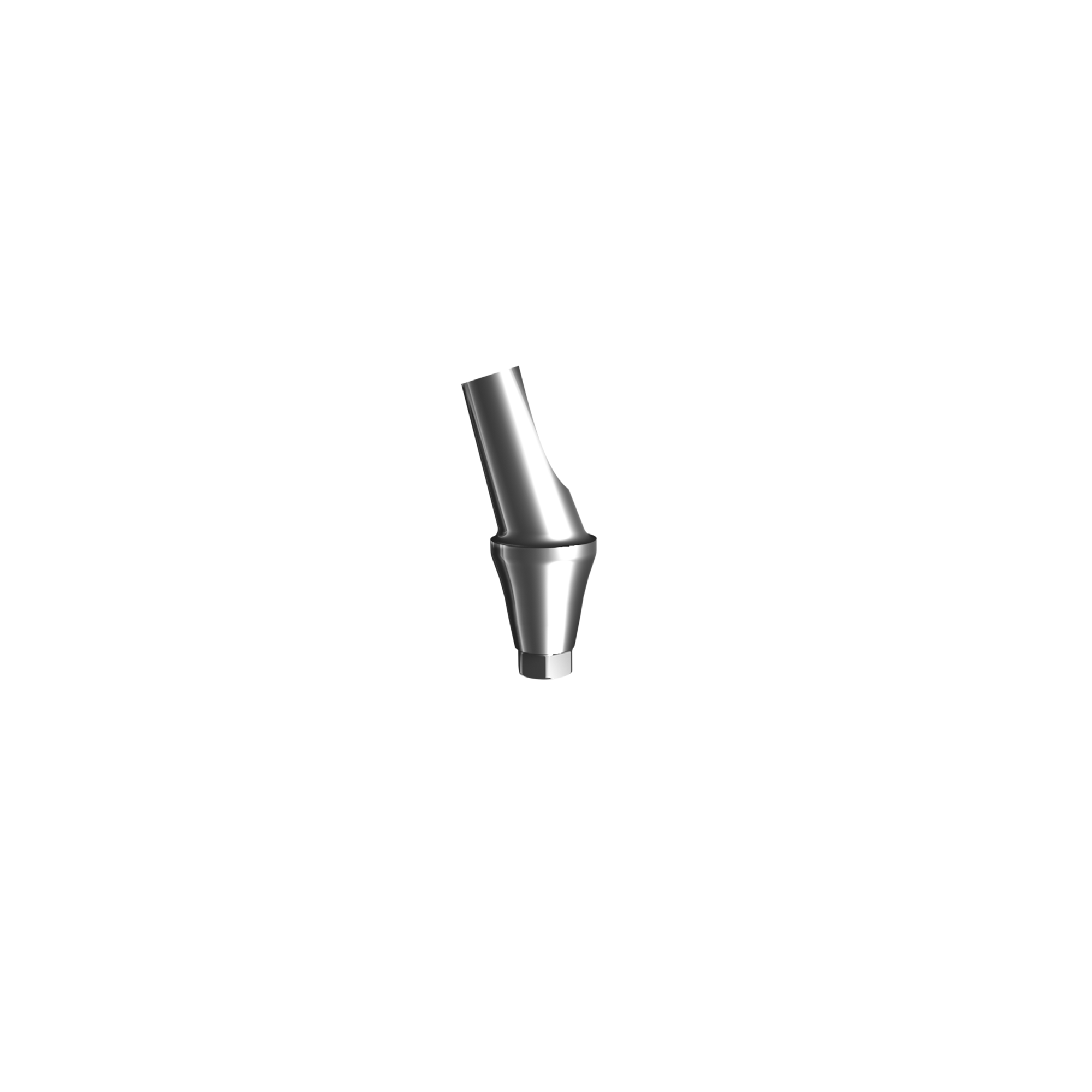 Titanium angled abutment Regular 15°, ⌀5,0 (H 4.0 mm), type B.