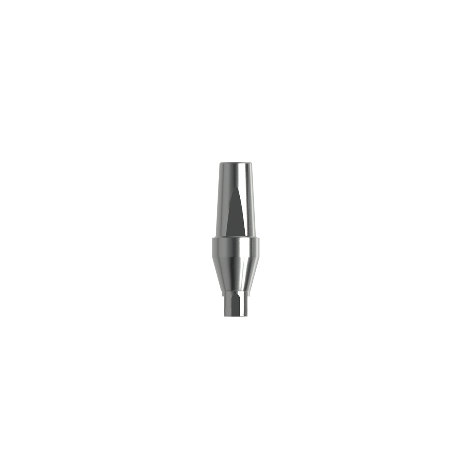 Titanium straight abutment NC (H 4,0 mm).