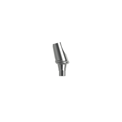 Titanium angled abutment 15°, NC (H 1.0 mm).