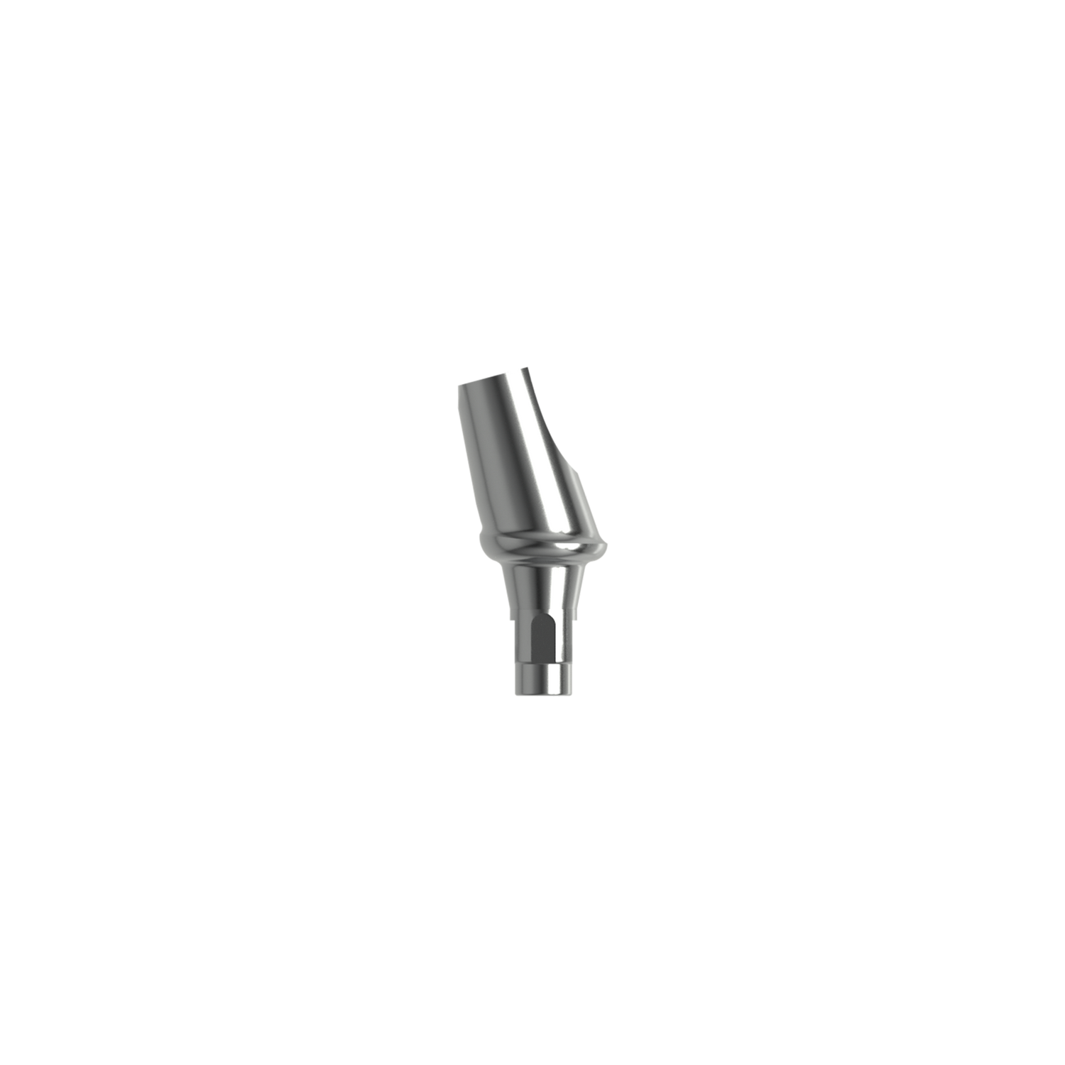 Titanium angled abutment 15°, RC (H 1.0 mm).