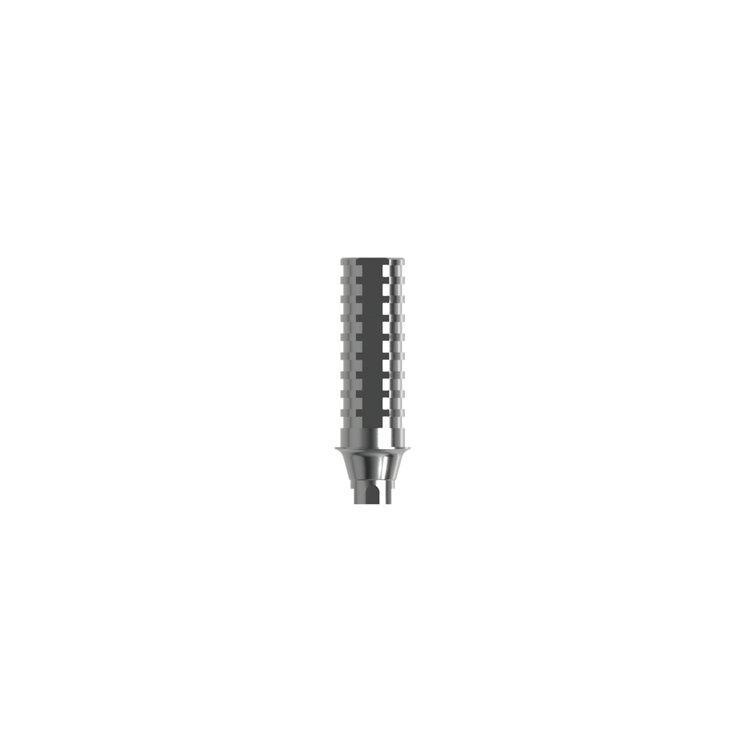 Temporary abutment NC (H 1.0 mm) for single.
