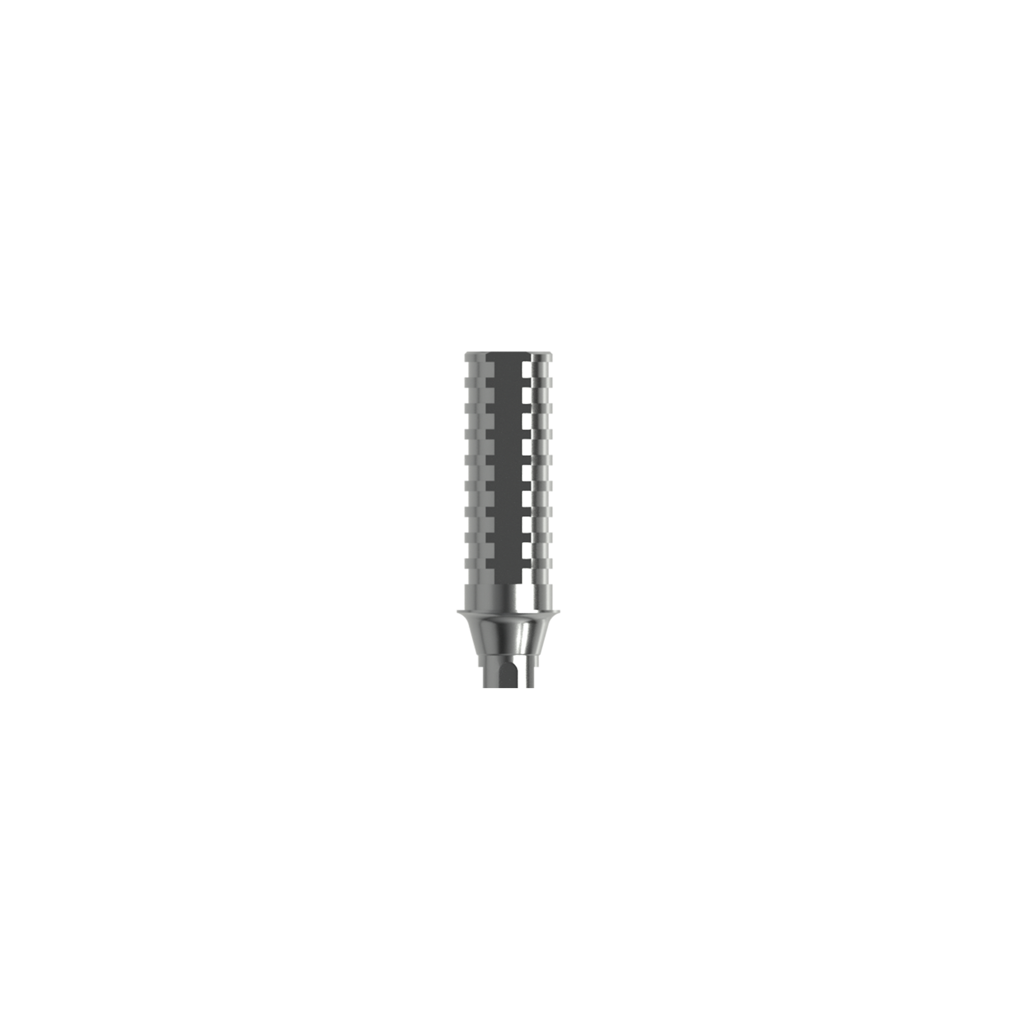 Temporary abutment NC (H 1.0 mm) for single.