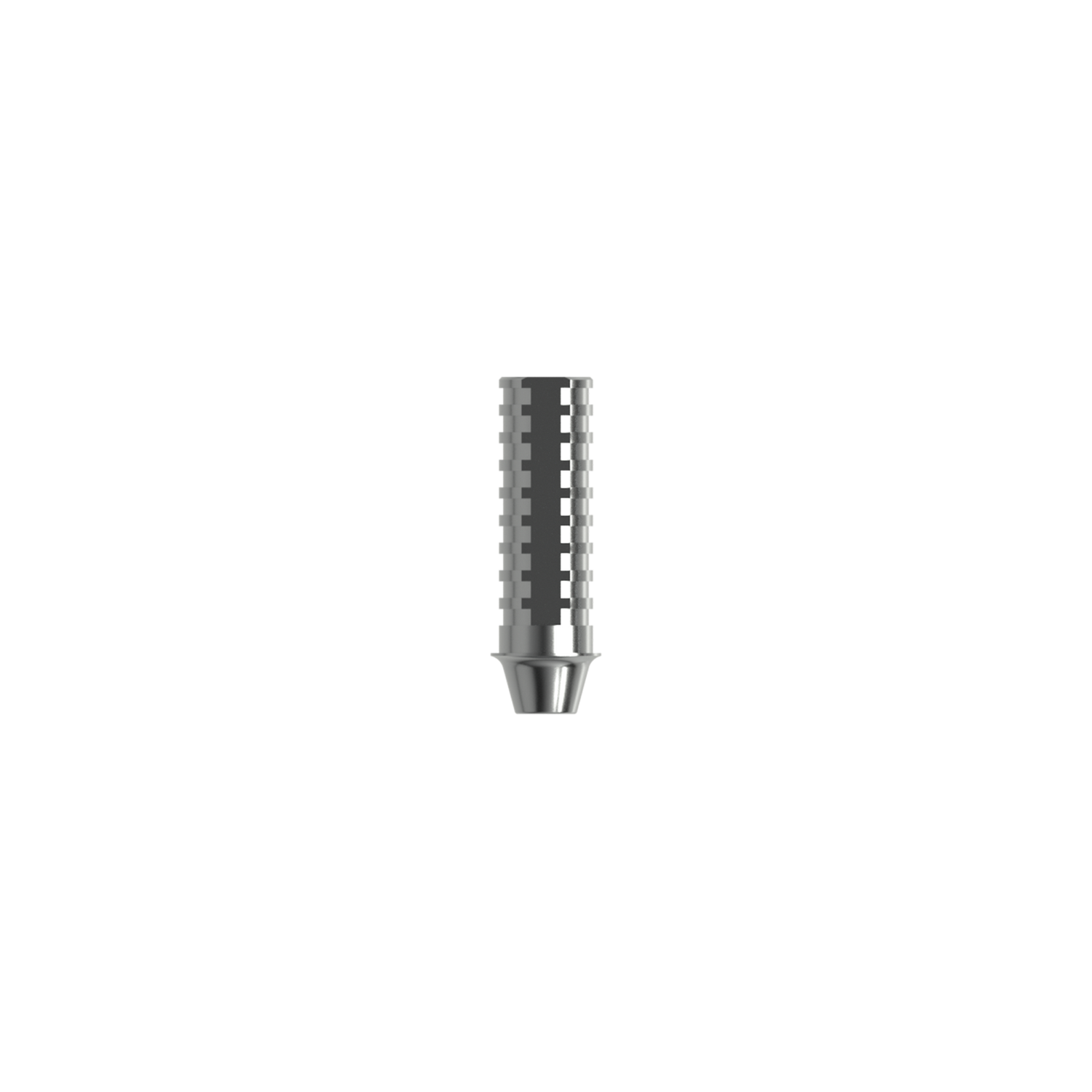 Temporary abutment NC (H 1.0 mm) for bridge.