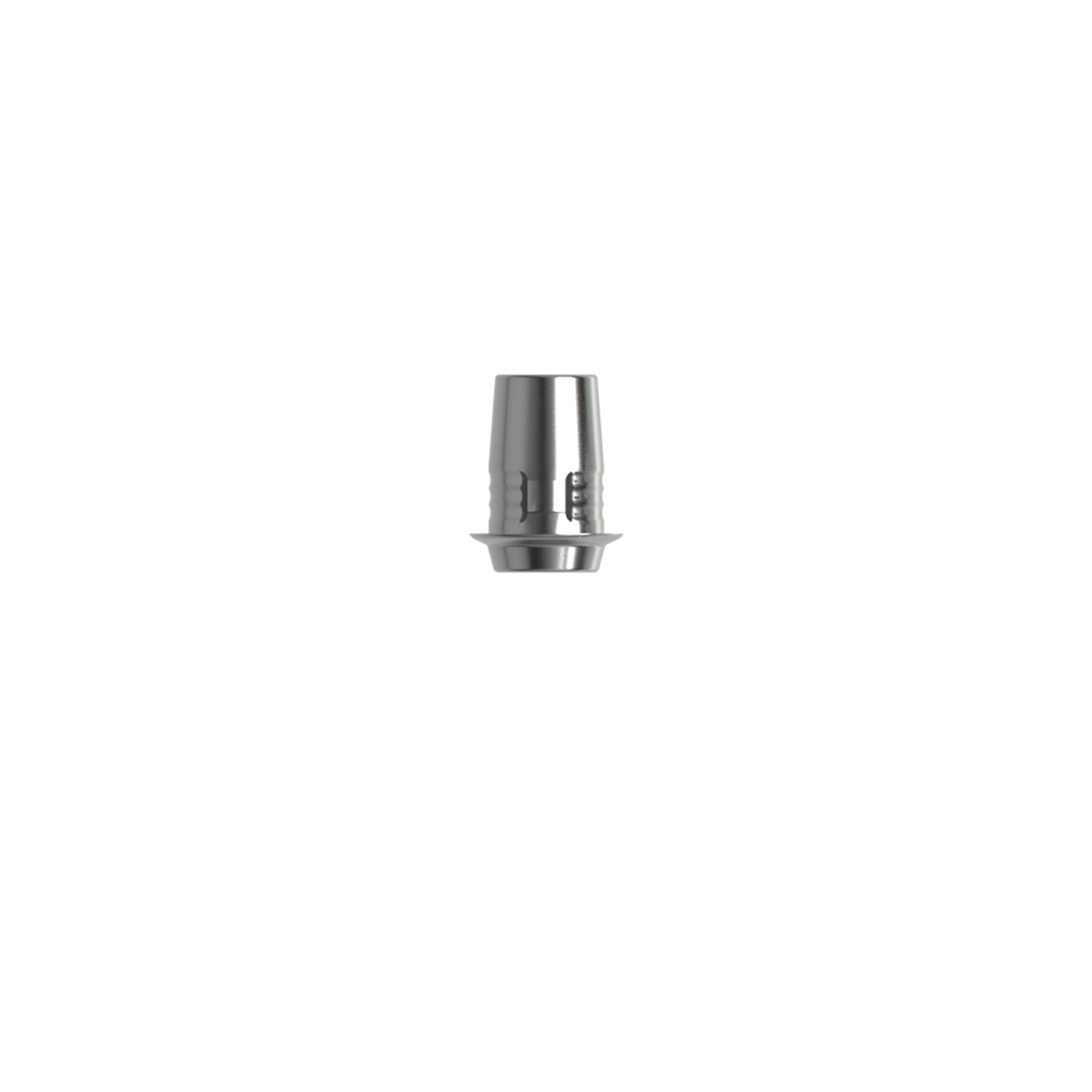 Titanium base, Cerec compatible RC (H 1.0 mm) for bridge.