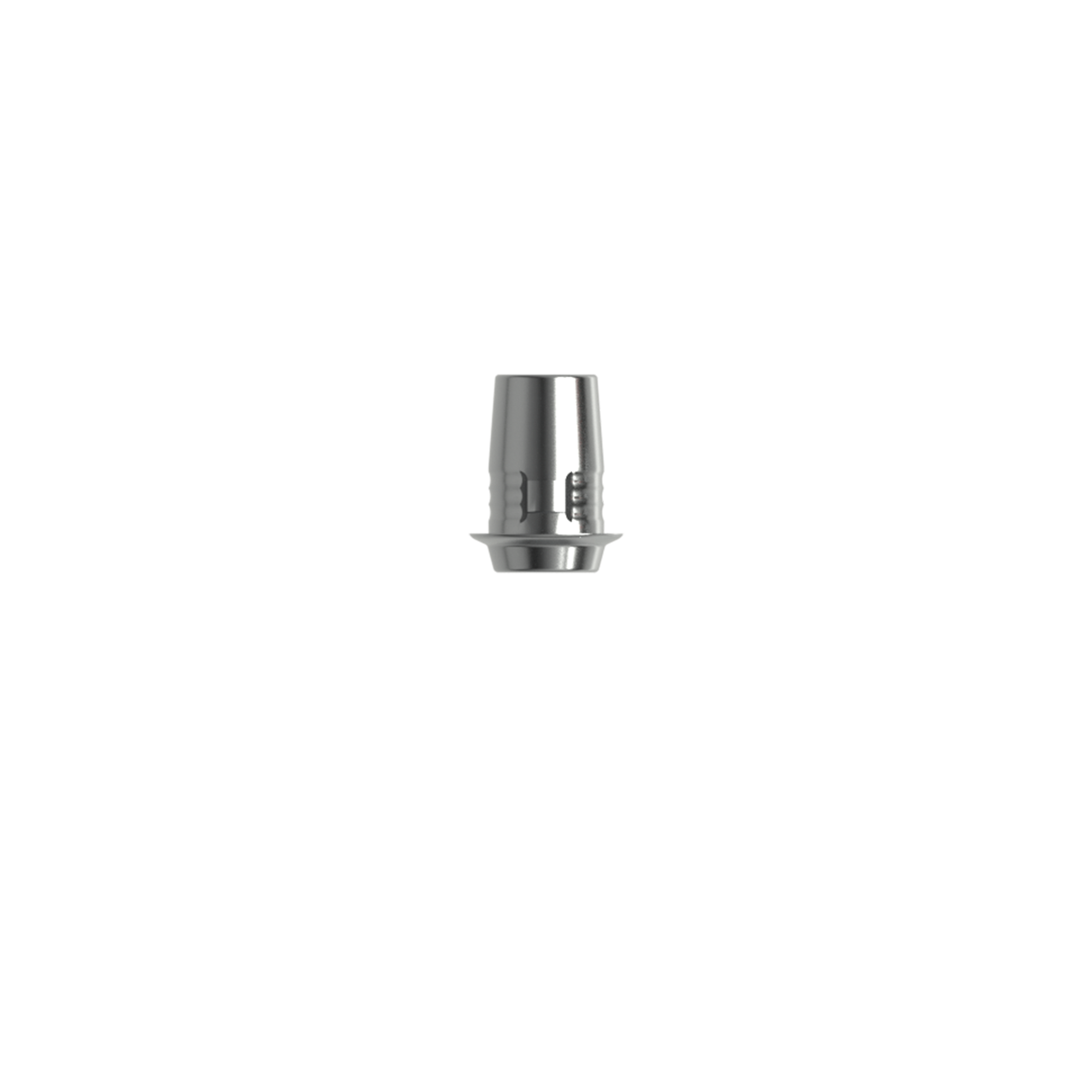 Titanium base, Cerec compatible RC (H 1.0 mm) for bridge.